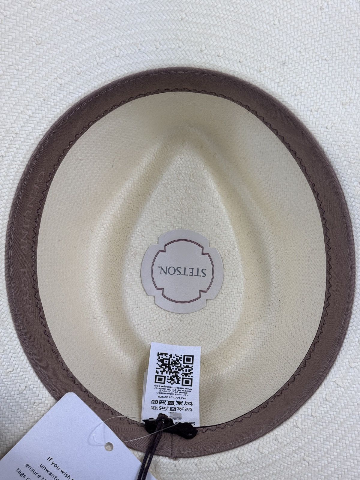 Stetson STRAW HAT XL Size ONE SIZE - 4 Thumbnail