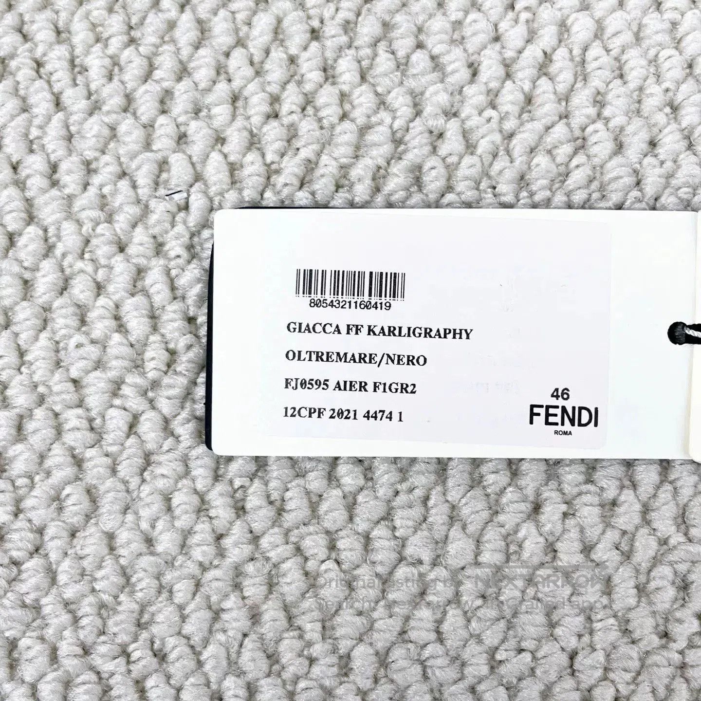 Fendi Fendi Double F Logo Blue Blazer Jacket. Size US S / EU 44-46 / 1 - 7 Thumbnail