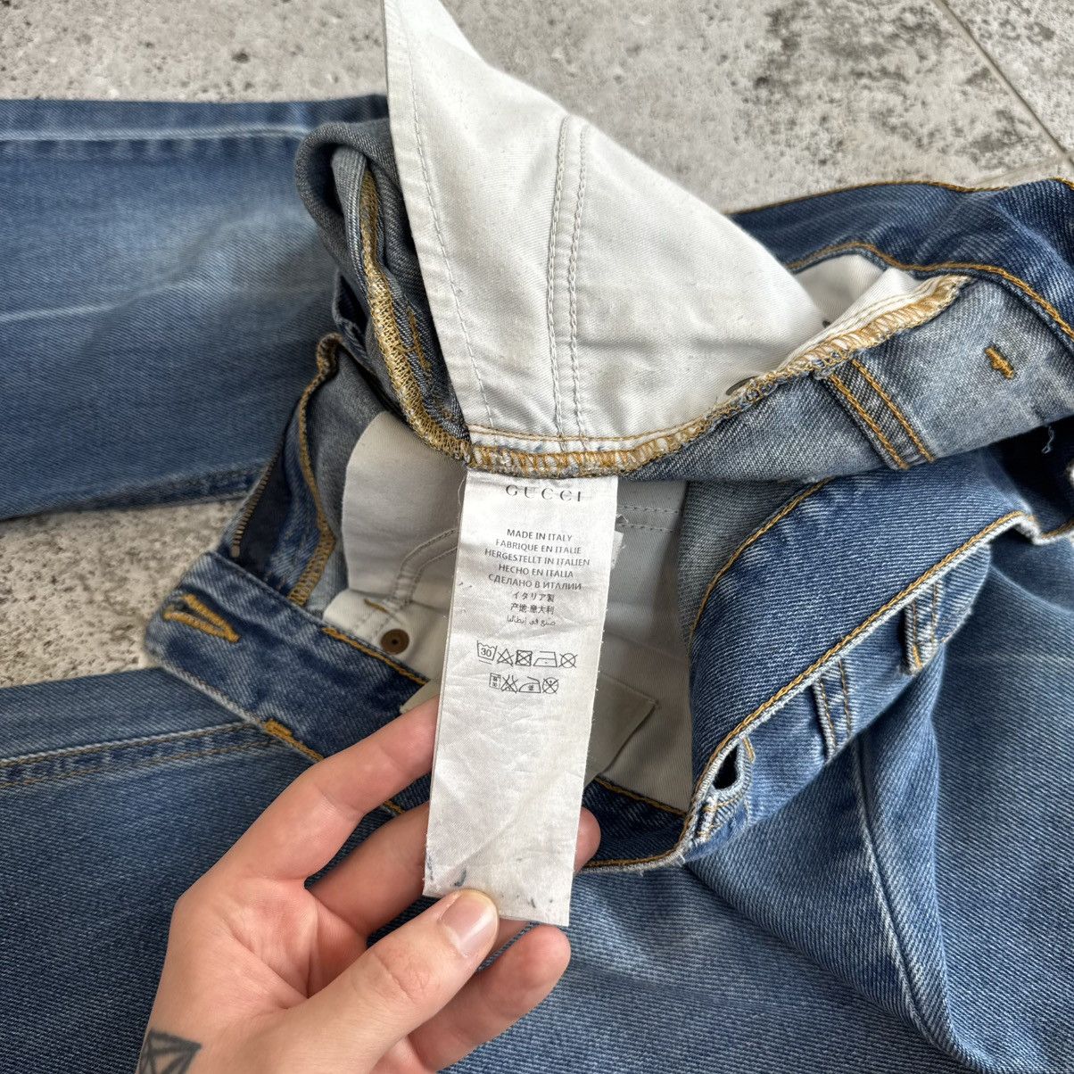 Gucci Gucci Tom Ford Era 00s Bootcut Flared Washed Jeans Pants Size US 32 / EU 48 - 12 Thumbnail