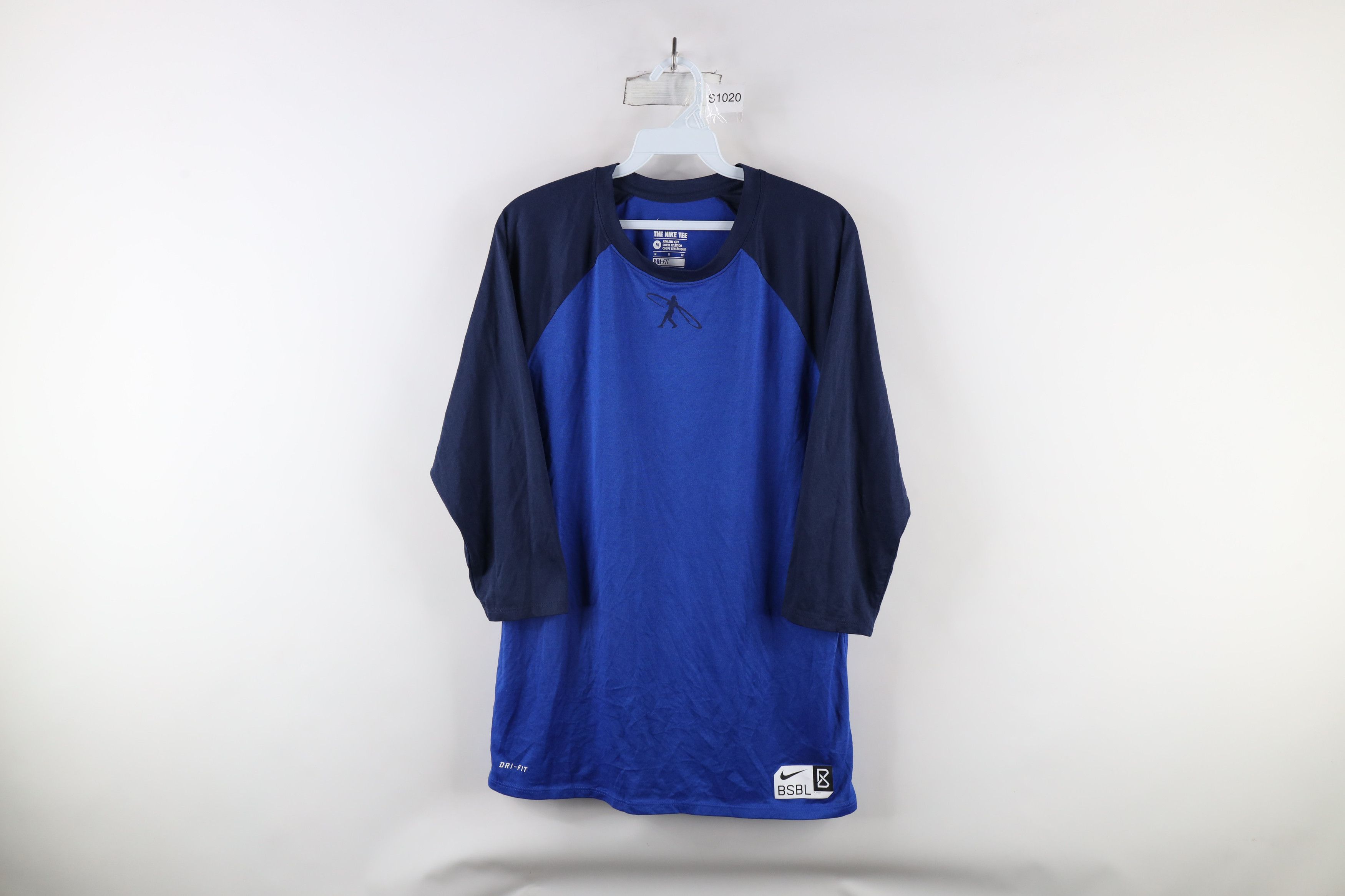 Nike × Vintage Nike Baseball Ken Griffey Jr 3/4 Sleeve Raglan T-Shirt Blue Size US M / EU 48-50 / 2 - 1 Thumbnail