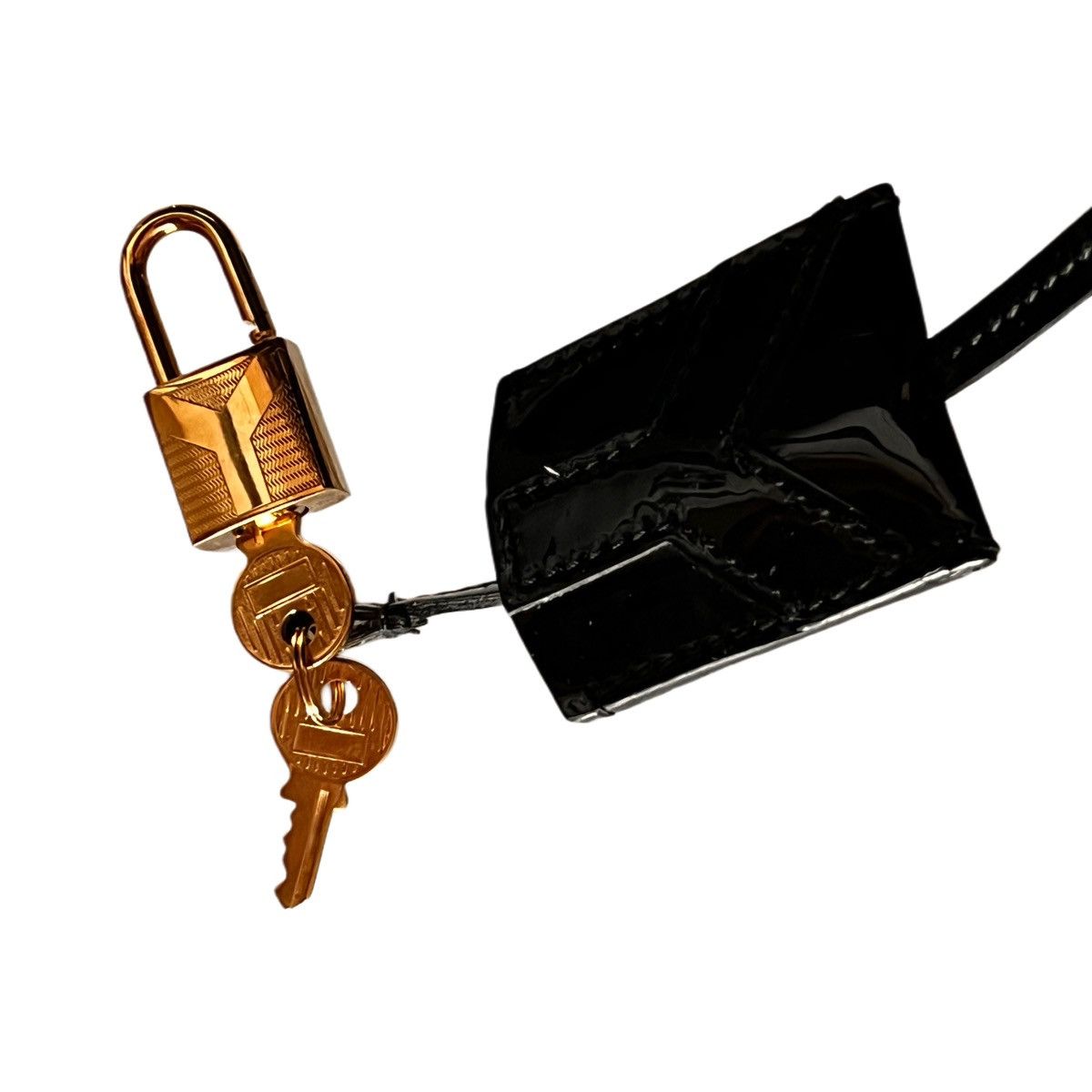 Yves Saint Laurent Yves Saint Laurent Patent Leather Uptown Handbag Size ONE SIZE - 6 Thumbnail