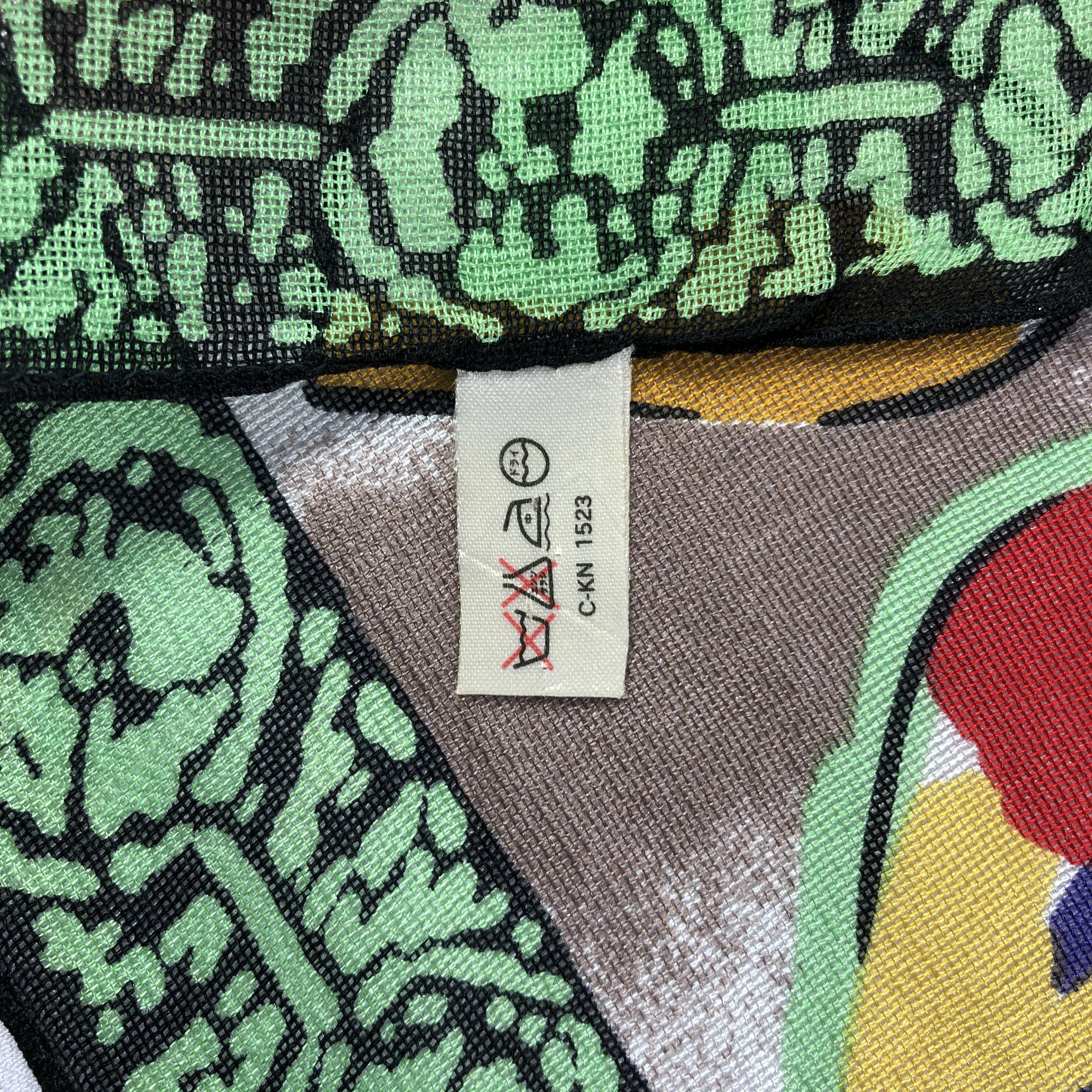 Vintage Vintage Silk Scarf Size ONE SIZE - 5 Thumbnail
