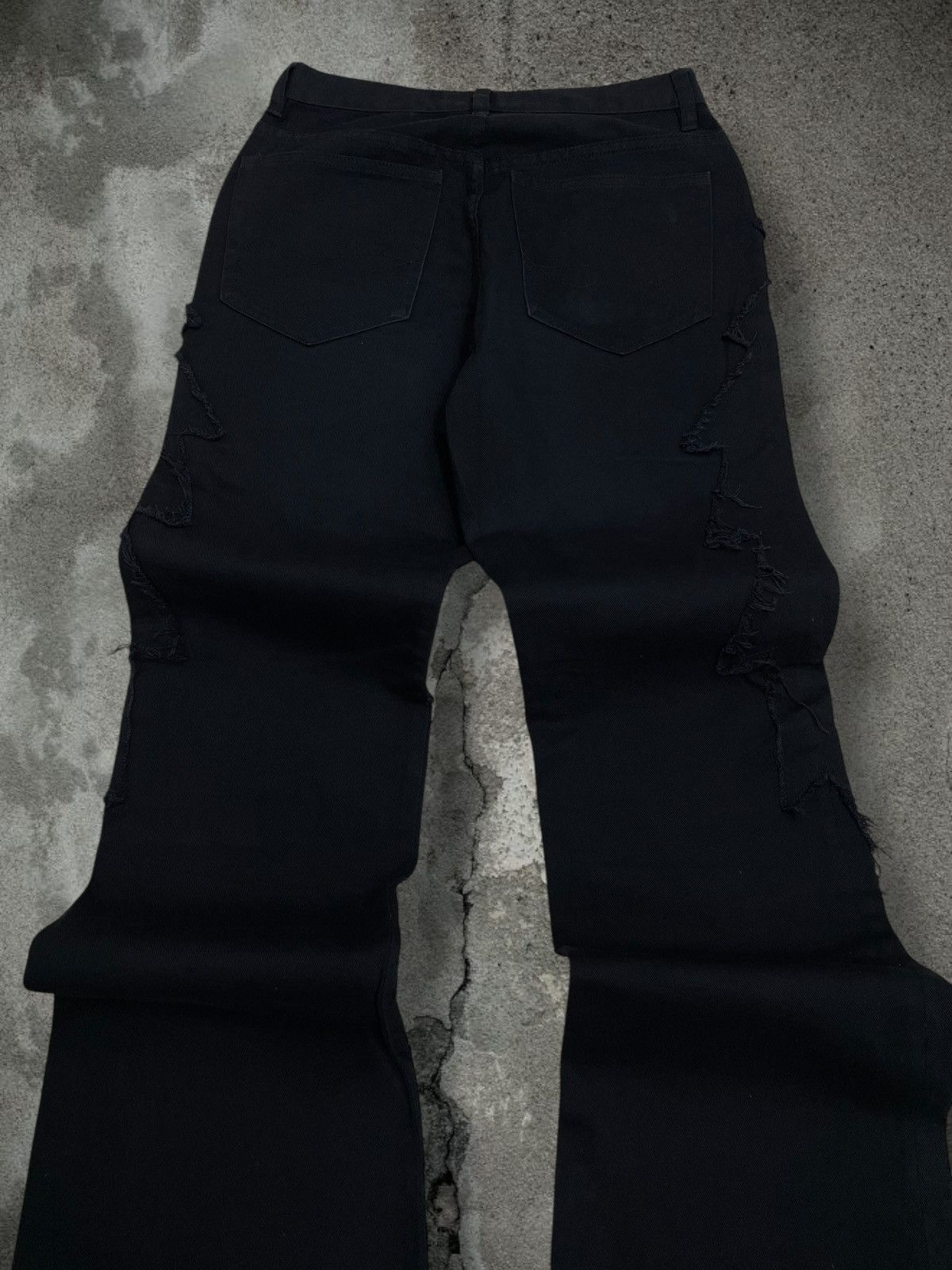 Japanese Brand Vintage 1990s Japan Designer Amore Pure Distressed Denim Size US 27 - 11 Thumbnail