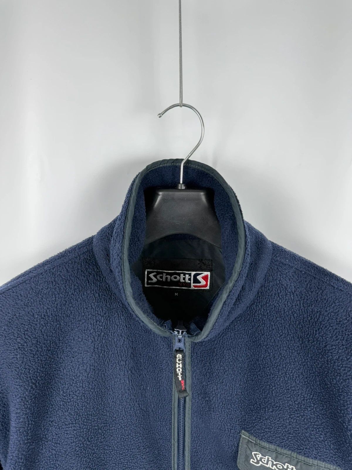 Schott Schott Nyc Vintage Fleece Jacket Men size M Size US M / EU 48-50 / 2 - 4 Thumbnail