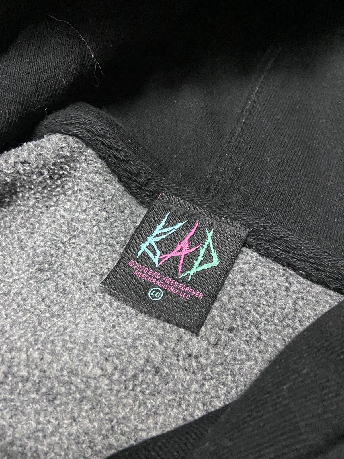 Revenge × Vintage XXXTENTACION Bad Vibes hate love Hoodie Vintage Size US L / EU 52-54 / 3 - 7 Thumbnail