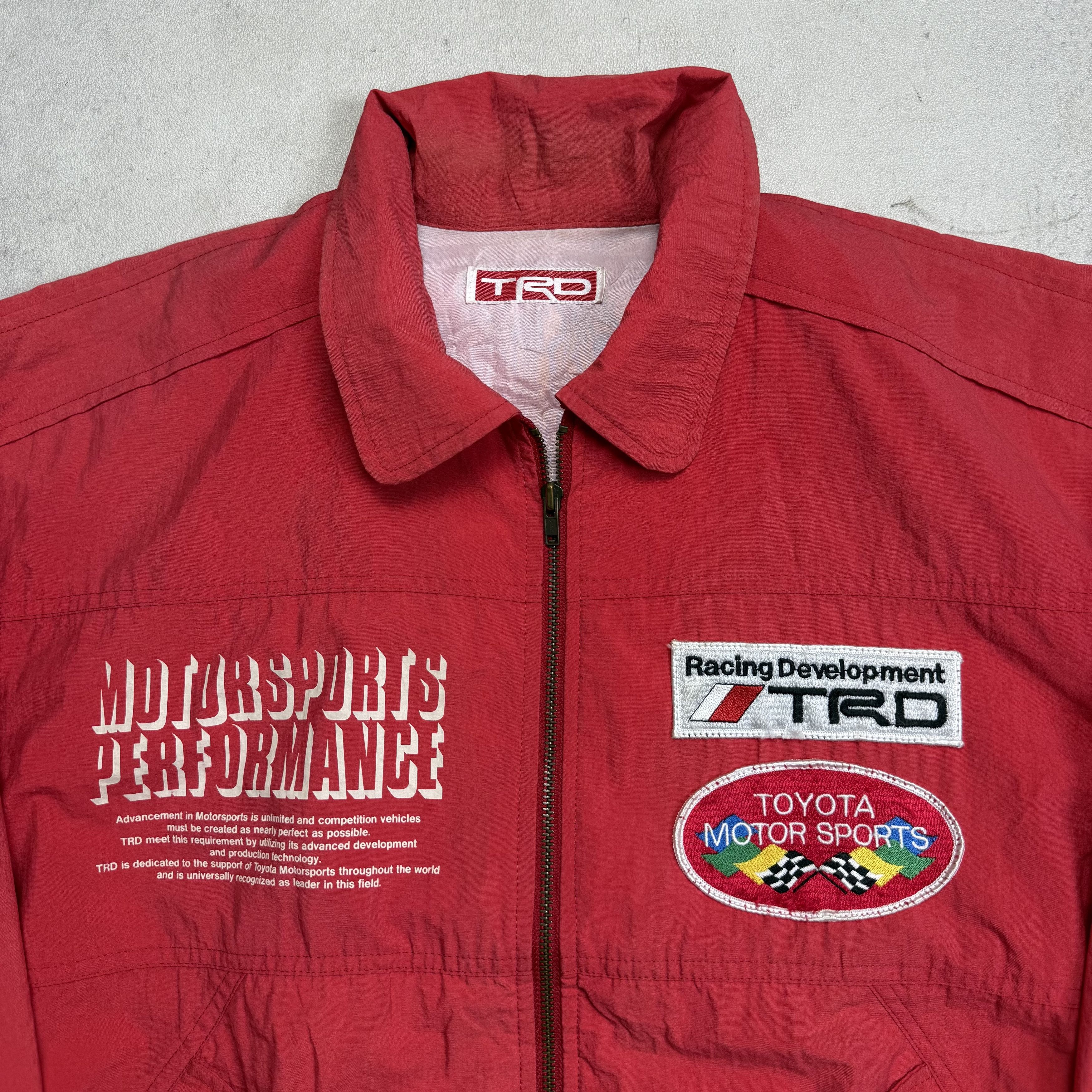 Vintage Vintage Toyota TRD Motor Sports Racing Jacket Size US M / EU 48-50 / 2 - 3 Thumbnail