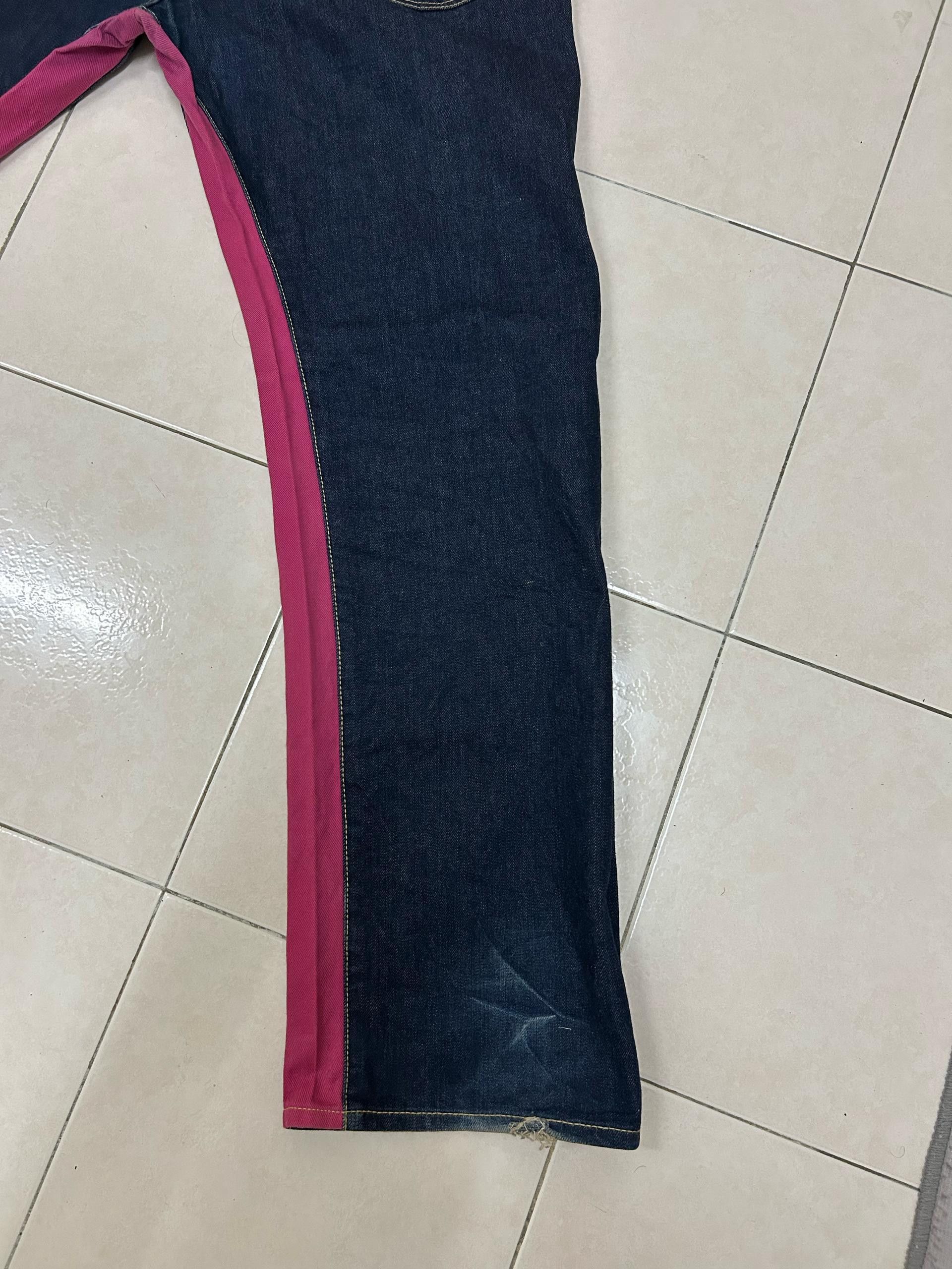 Tommy Hilfiger 💥Rare💥 Evisu Inspired Tommy N.Y.C Denim Size US 37 - 16 Thumbnail