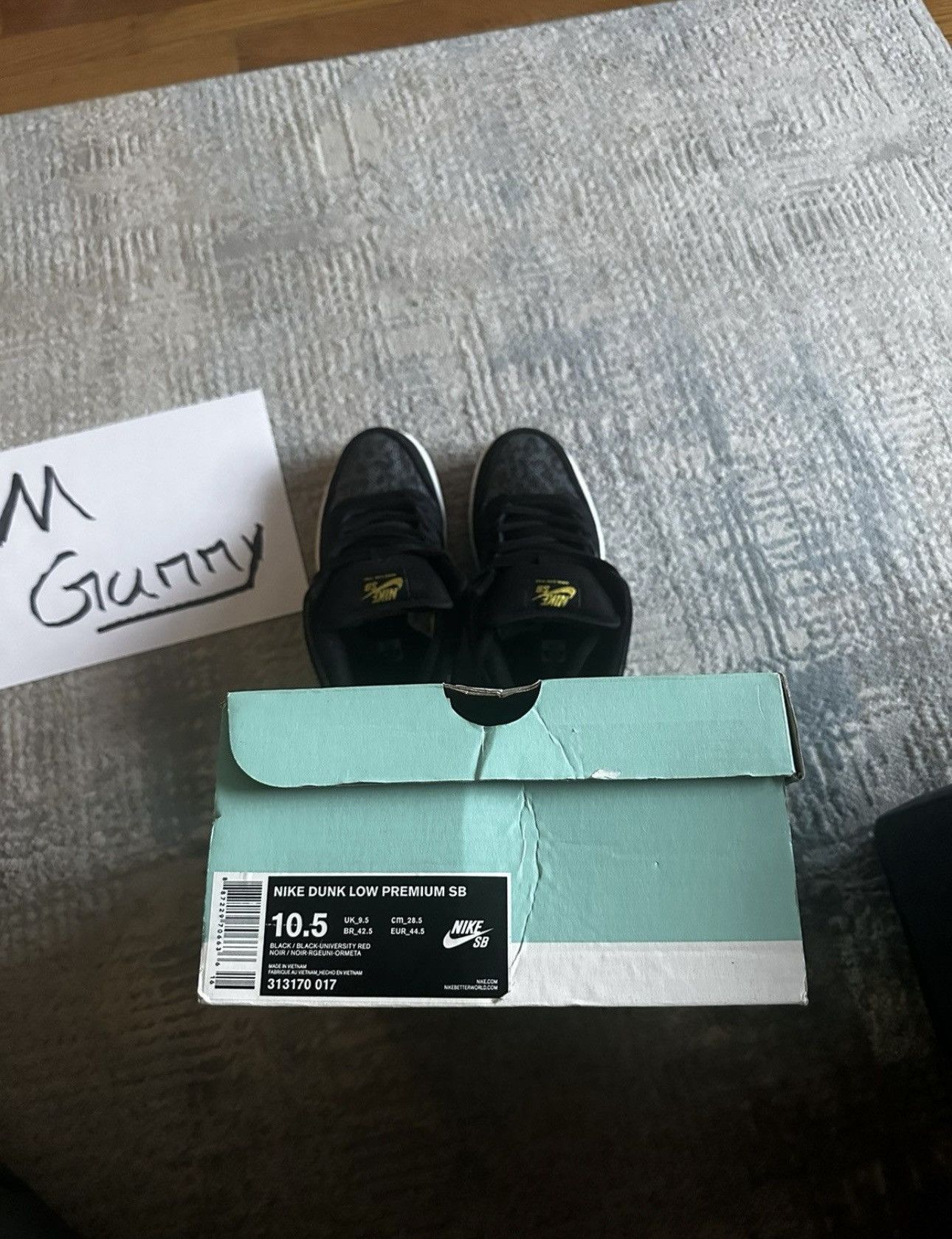 Nike Nike Sb “Snake Eyes” Dunk Size US 10.5 / EU 43-44 - 7 Thumbnail