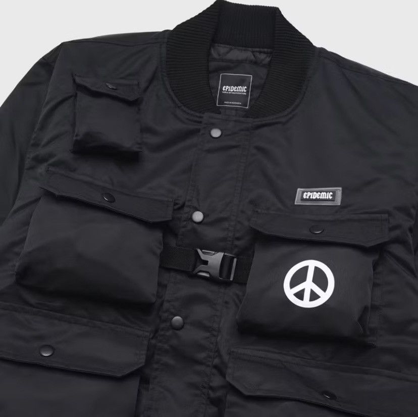 Other Bomber jacket nighride bomber black Size US L / EU 52-54 / 3 - 3 Thumbnail