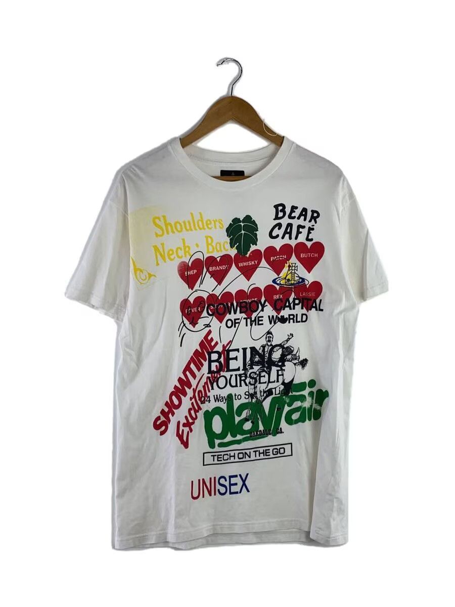 Vivienne Westwood All Over Script Heart Orb Tee Size US L / EU 52-54 / 3 - 1 Thumbnail
