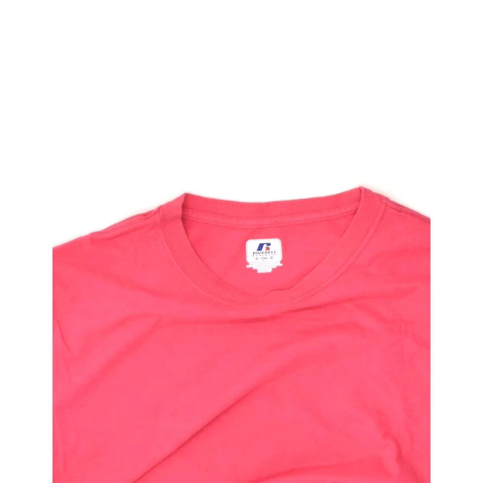 Russell Athletic RUSSELL ATHLETIC Womens T-Shirt Small Pink Cotton Size S / US 4 / IT 40 - 4 Thumbnail