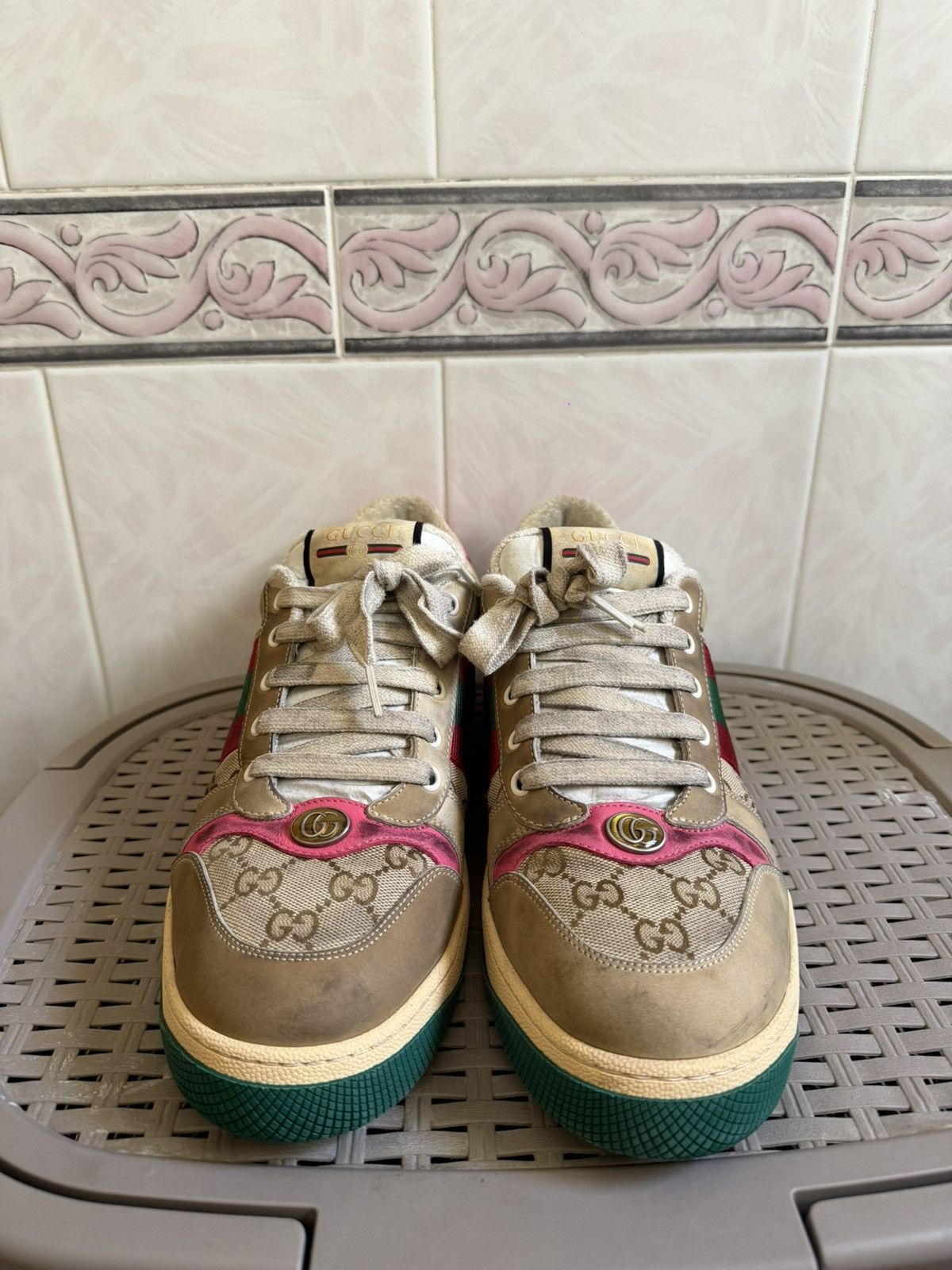 Gucci Gucci Screener Sneakers Size US 11 / EU 44 - 2 Thumbnail