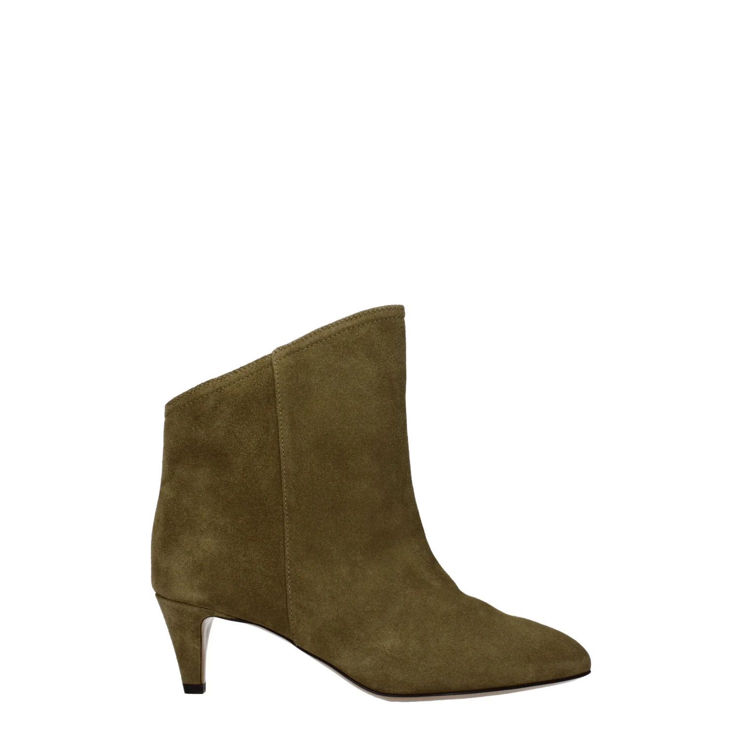 Isabel Marant ob1o1e1124 Suede Ankle Boots in Gray/Turtledove Size US 6 / IT 36 - 1 Thumbnail