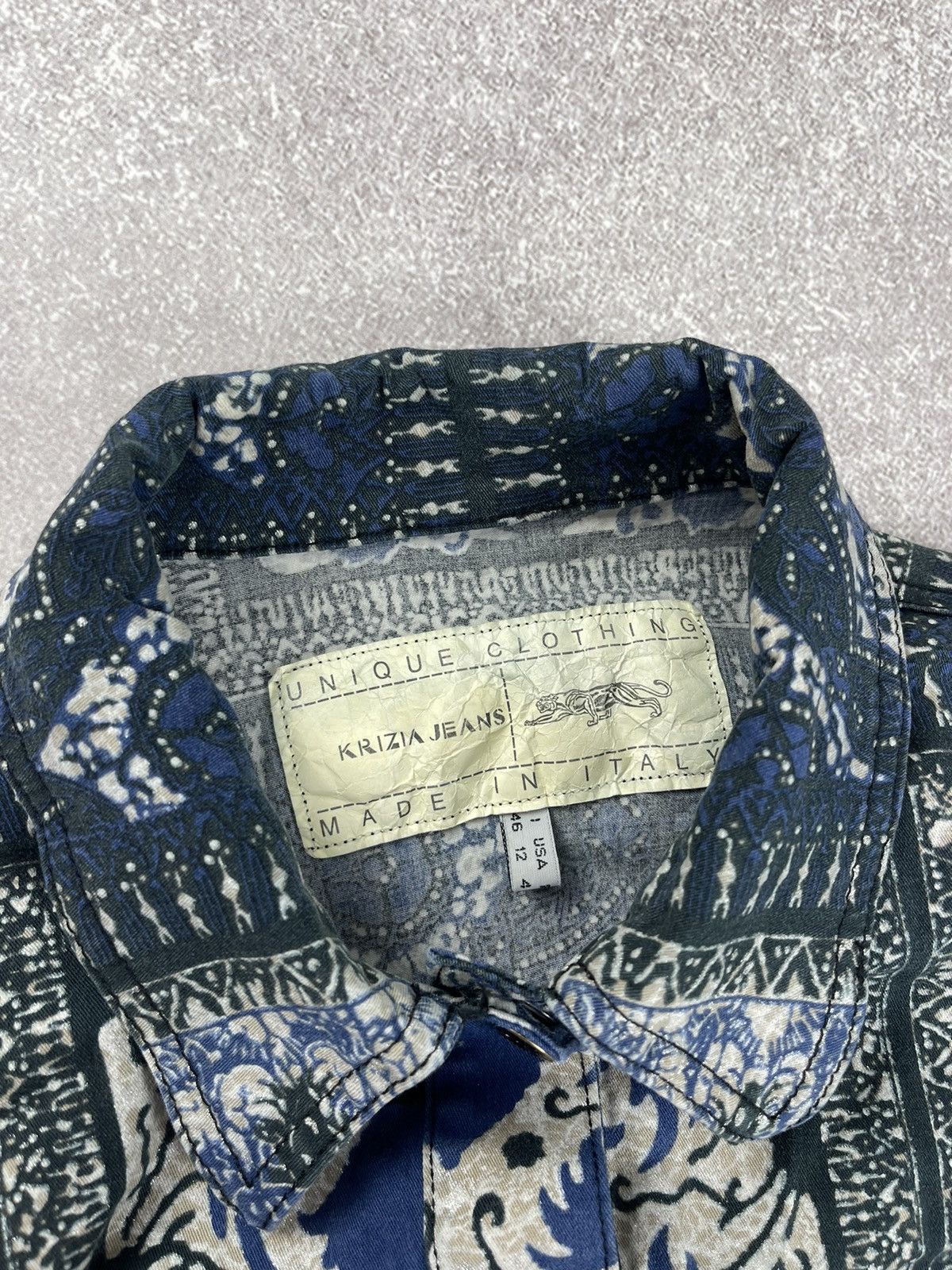 Krizia Krizia Jeans Denim Jacket Women’s Size IT 46 Size L / US 10 / IT 46 - 6 Thumbnail