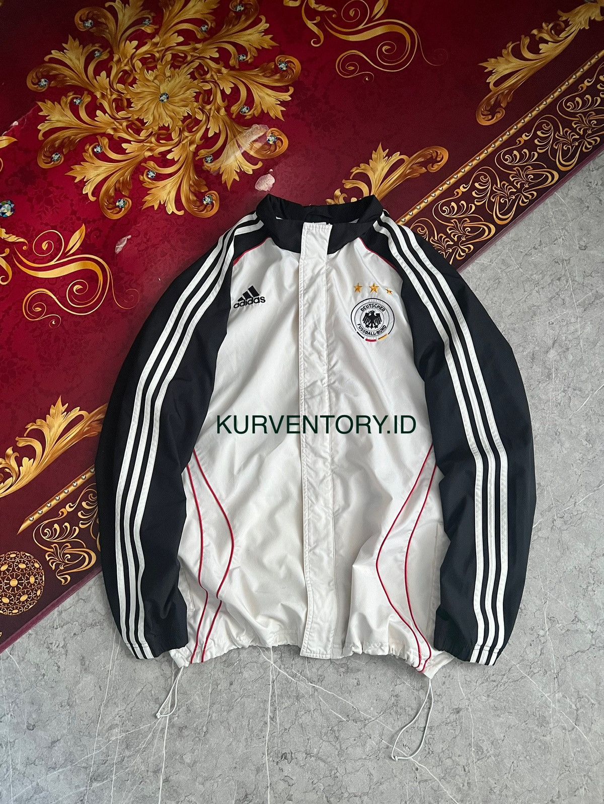Adidas × Vintage (SOLD OUT) Vintage Adidas Germany Windbreaker Jacket Size US L / EU 52-54 / 3 - 5 Thumbnail