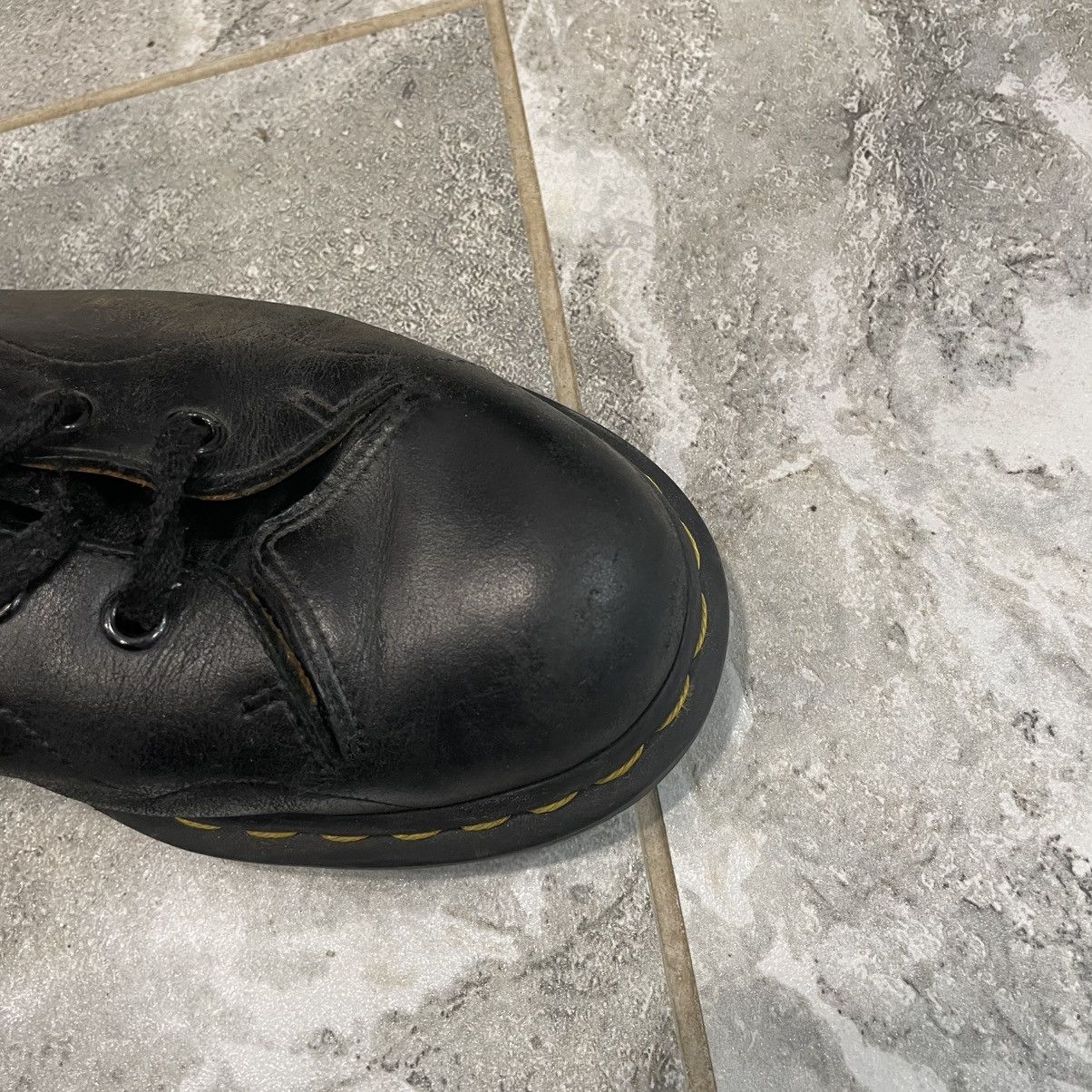 Dr. Martens × Leather Women Dr Martens Black boots shoes rock old money luxury Size US 7.5 / IT 37.5 - 6 Thumbnail