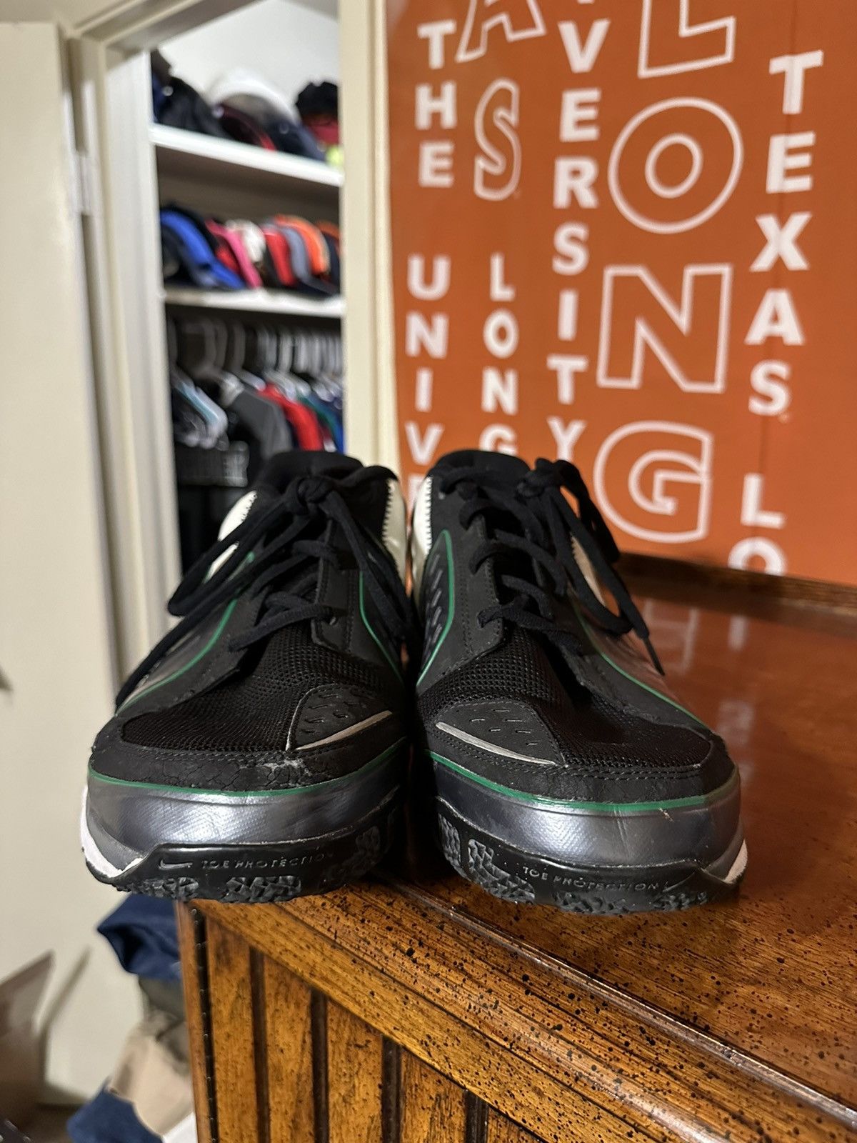 Nike × Vintage Vintage Nike Air Edge Essential “green lantern” 00s size 14 Size US 14 / EU 47 - 2 Thumbnail