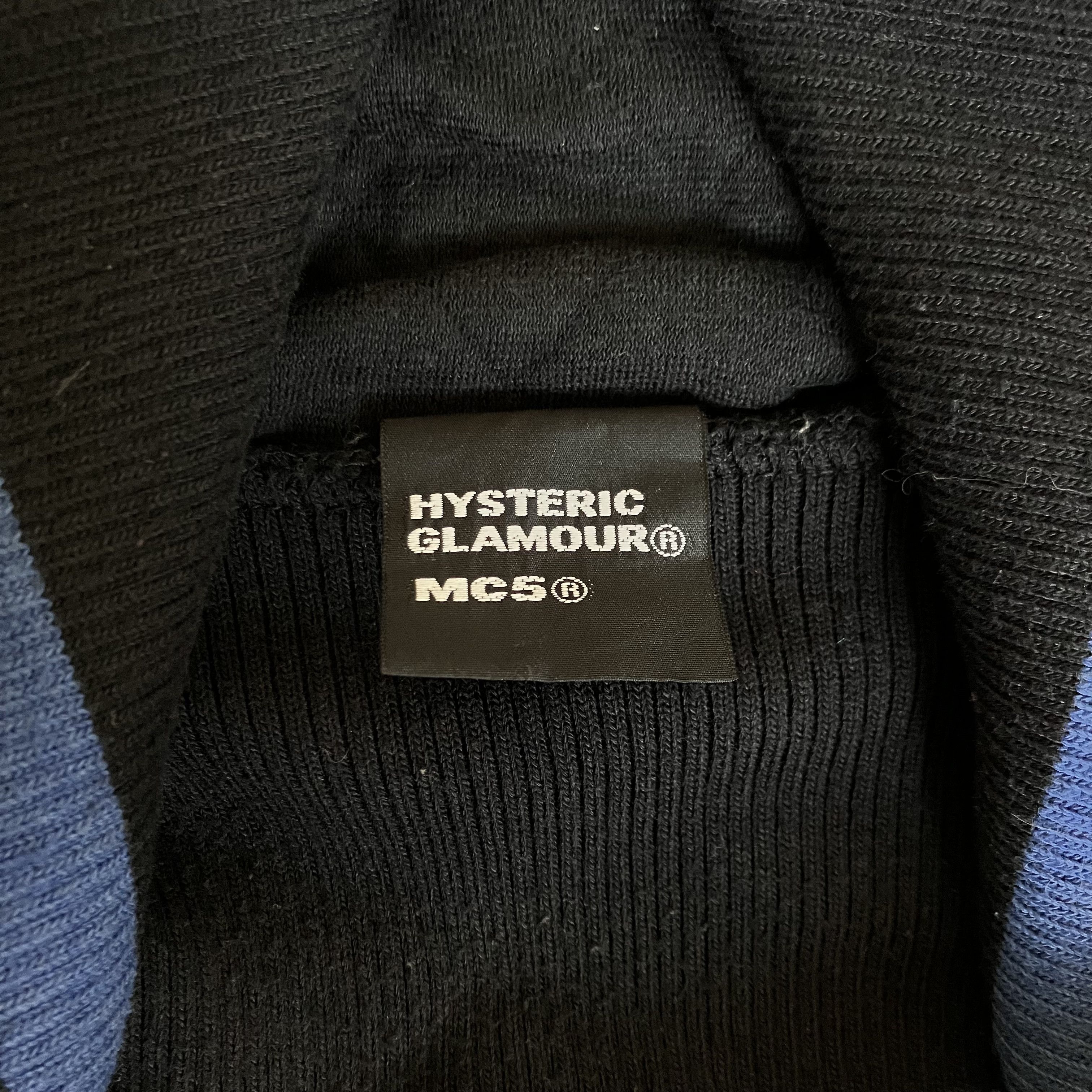 Hysteric Glamour MC5 by Hysteric Glamour black quilted zip-up jacket Size US M / EU 48-50 / 2 - 6 Thumbnail