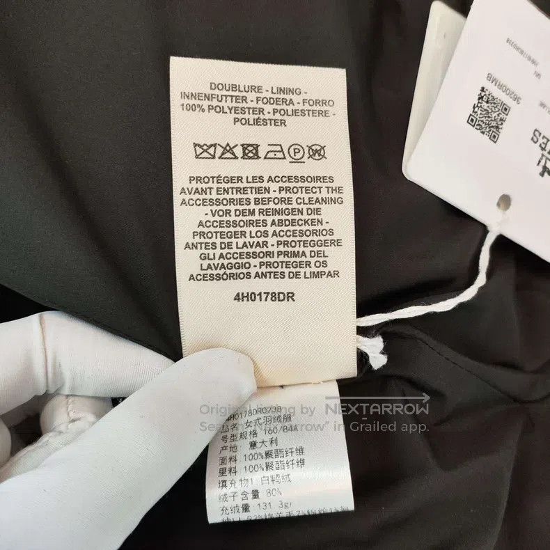 Hermes Hermes Ladies Black Puffer Jacket Size XXS / US 00 / IT 34 - 6 Thumbnail