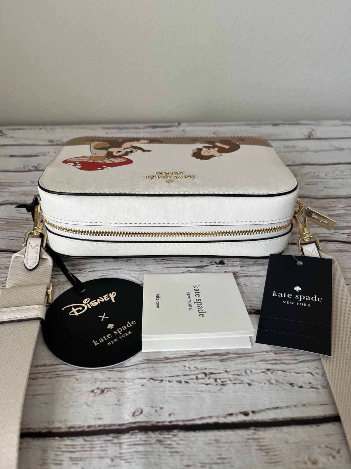 Kate Spade Kate Spade Disney X KSNY Chip N Dale Mini Camera Bag Size ONE SIZE - 6 Thumbnail