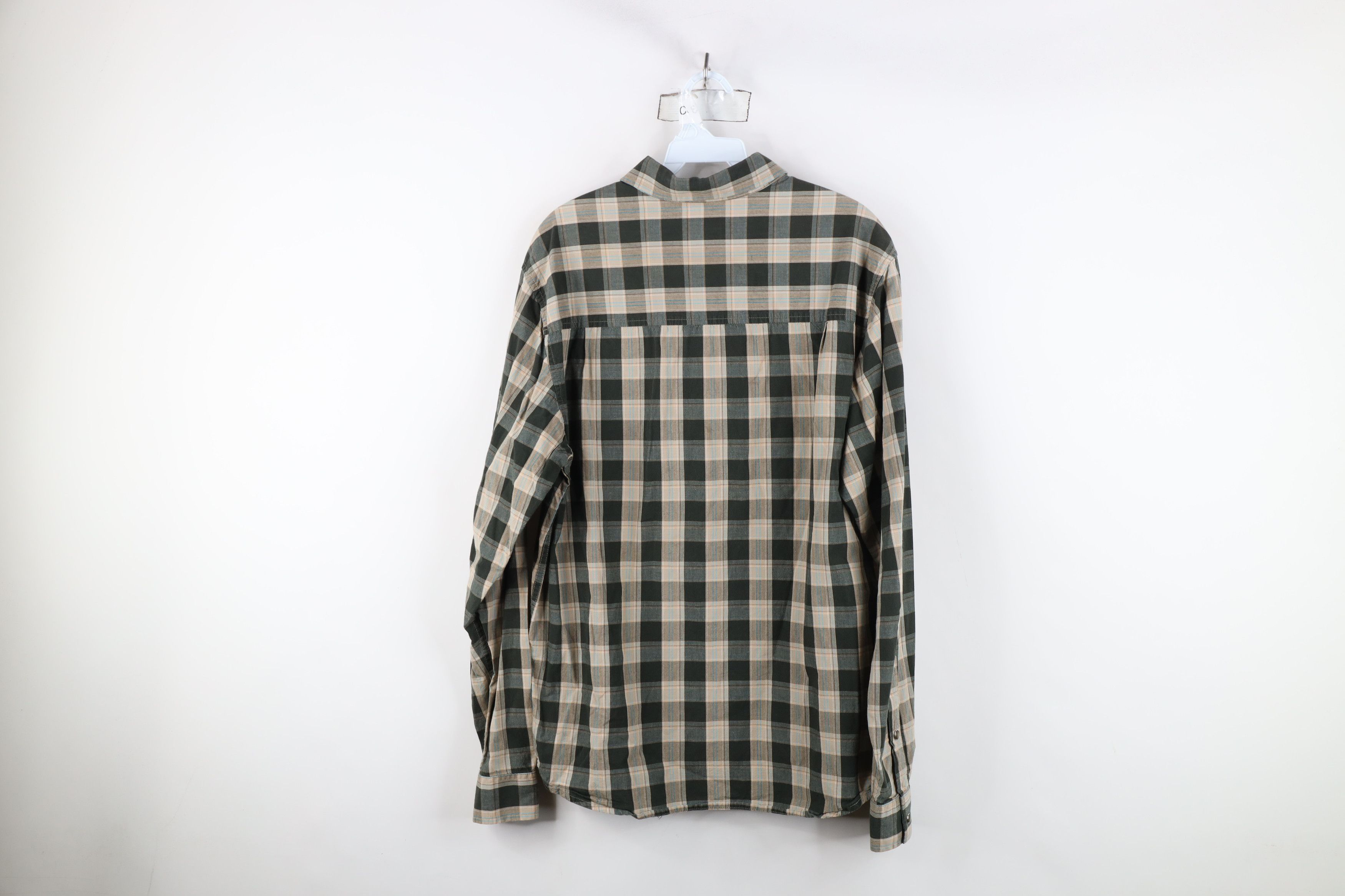 Prana × Vintage prAna Breathe Western Rodeo Snap Button Collared Shirt Plaid Size US M / EU 48-50 / 2 - 11 Thumbnail