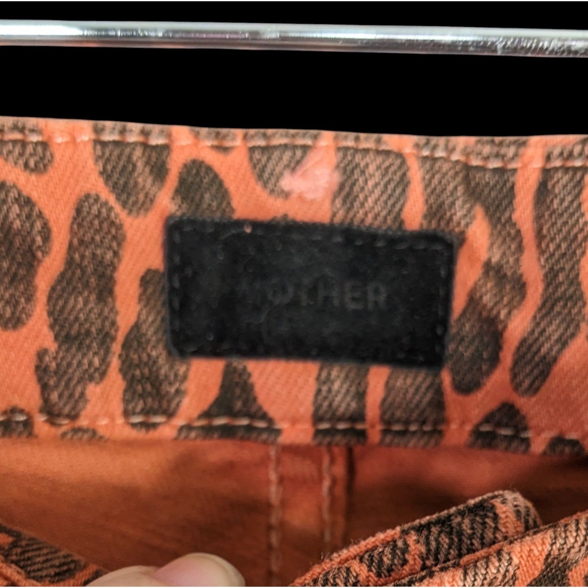 MOTHER Mother Leopard Print Frayed Hem High-Rise Skinny Jeans Size 25" / US 0 / IT 36 - 3 Thumbnail