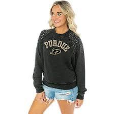 Other NWT Purdue Boilermakers Game day Couture Womens Crew Neck Size L / US 10 / IT 46 - 2 Thumbnail