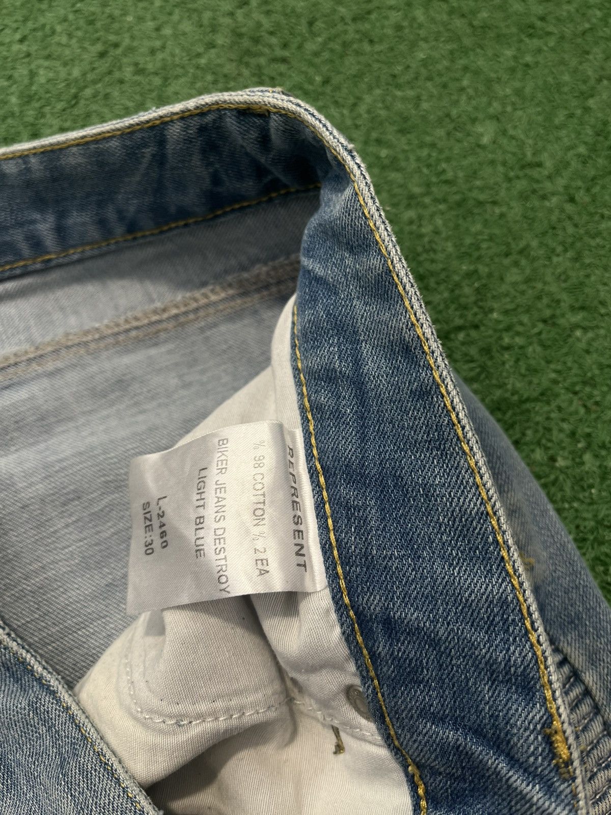 Represent Clo. Represent Denim Pants Size US 30 / EU 46 - 8 Thumbnail