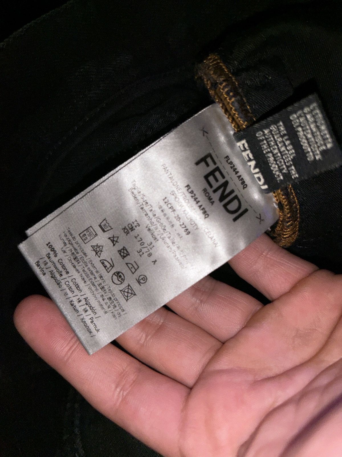 Fendi FENDI DOUBLE F JEANS Size US 31 - 5 Thumbnail