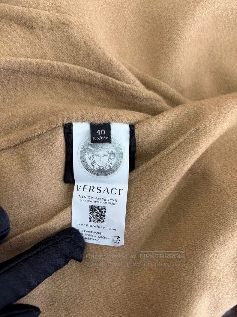 Versace Versace Women's wool coat Size L / US 10 / IT 46 - 5 Thumbnail