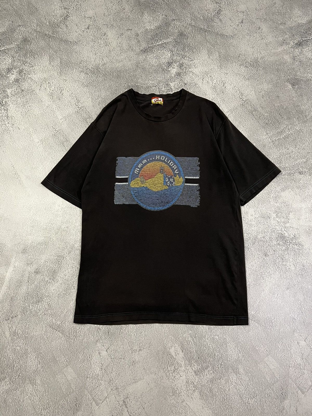 The Simpsons × Vintage Vintage Y2k 1999 The Simpsons Movie Faded Thrashed T-Shirt Size US XL / EU 56 / 4 - 3 Thumbnail
