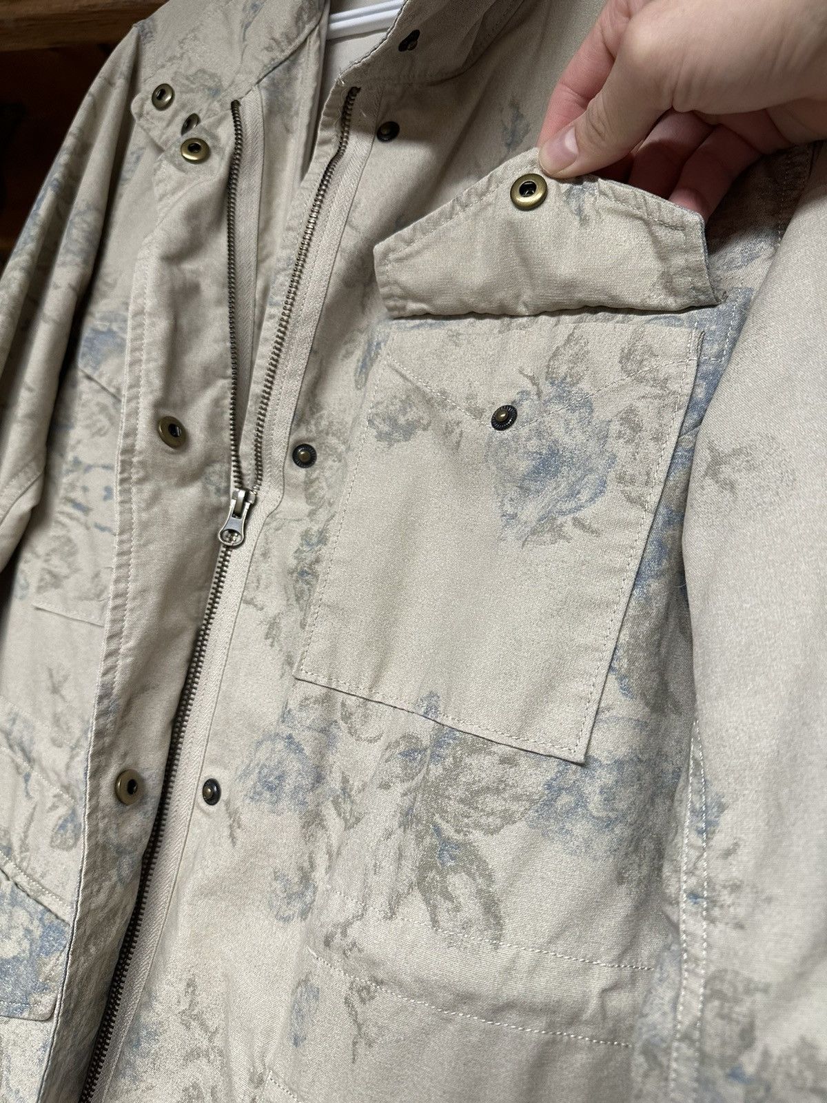 Vintage Vintage Floral Chaps Jacket Size US XL / EU 56 / 4 - 4 Thumbnail