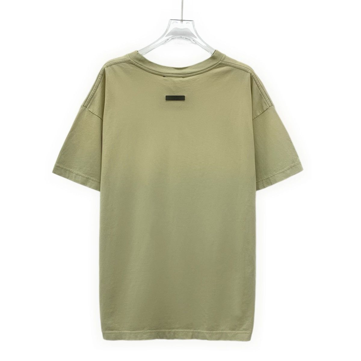 Fear of God Fear Of God Brown Logo Flocked Short Sleeve T-Shirt K26WX Size US M / EU 48-50 / 2 - 2 Thumbnail