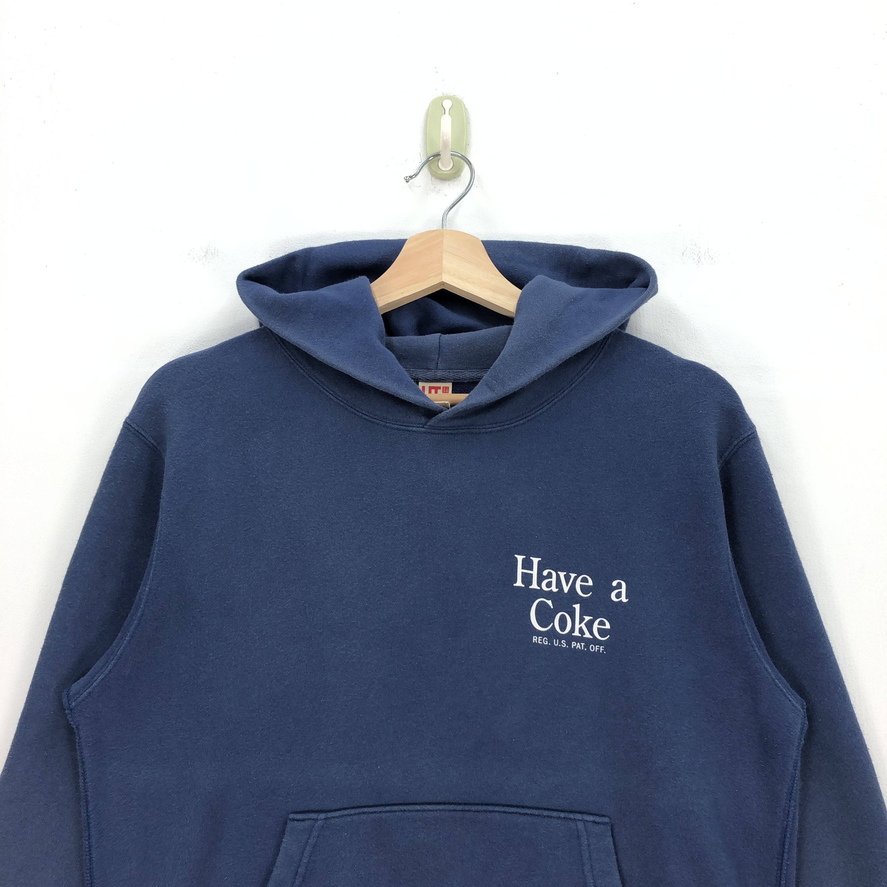 Coca Cola × Vintage Vintage Coca Cola Sweater Hoodie Coke Sweatshirt Hooded Size M / US 6-8 / IT 42-44 - 4 Thumbnail