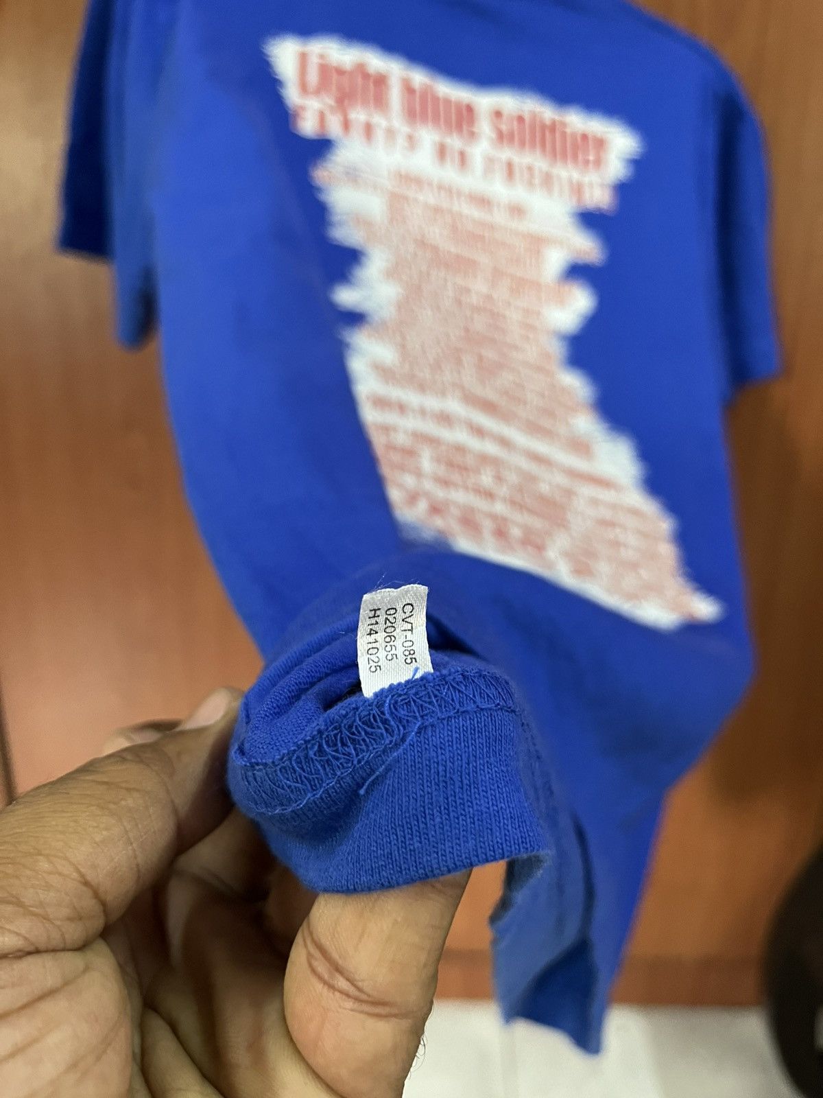Japanese Brand Light Blue Soldier Tee Size US M / EU 48-50 / 2 - 6 Thumbnail