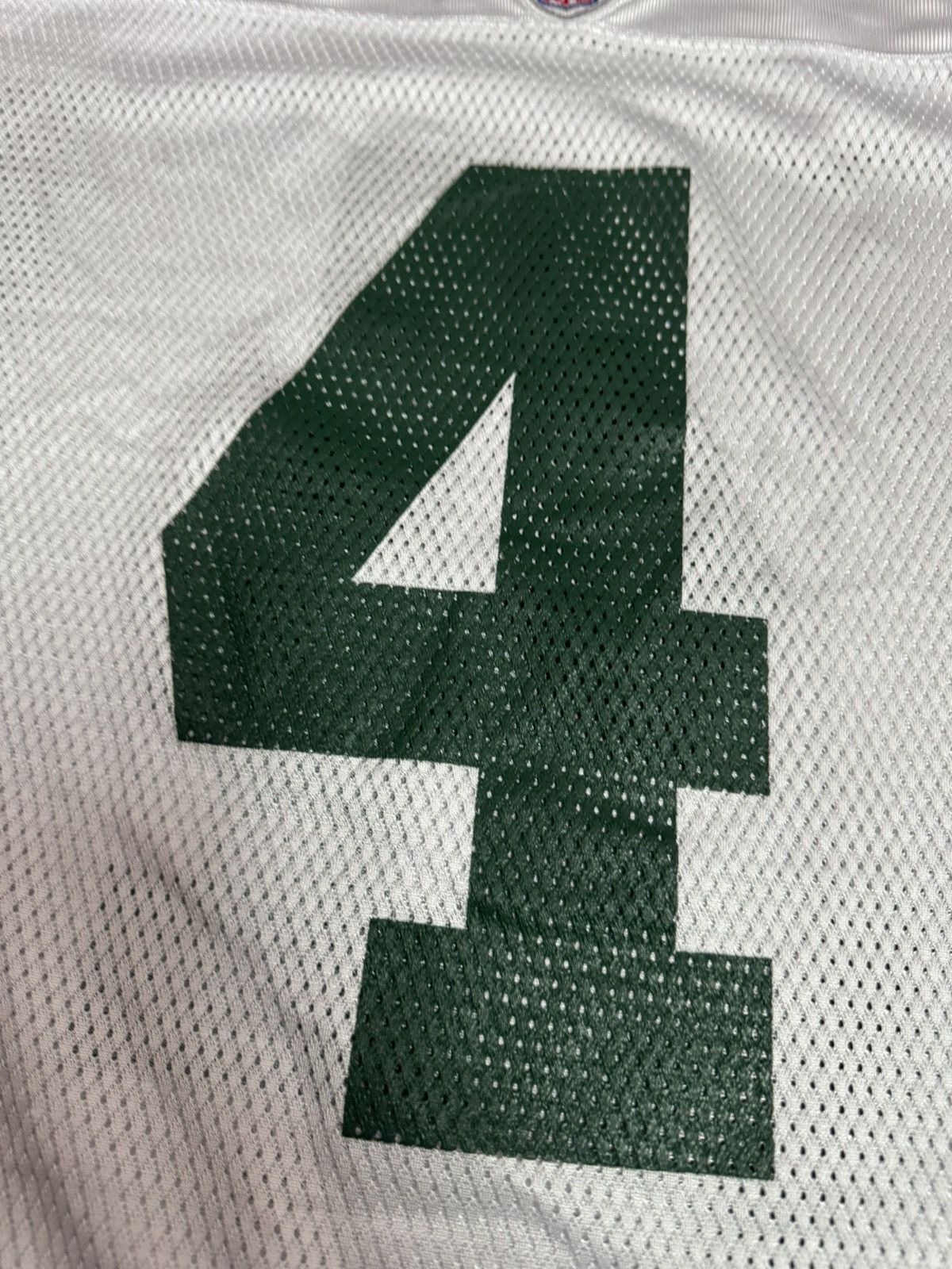 Reebok Brett Favre #4 Green Bay Packers NFL Alternate Away Jersey Size US L / EU 52-54 / 3 - 3 Thumbnail