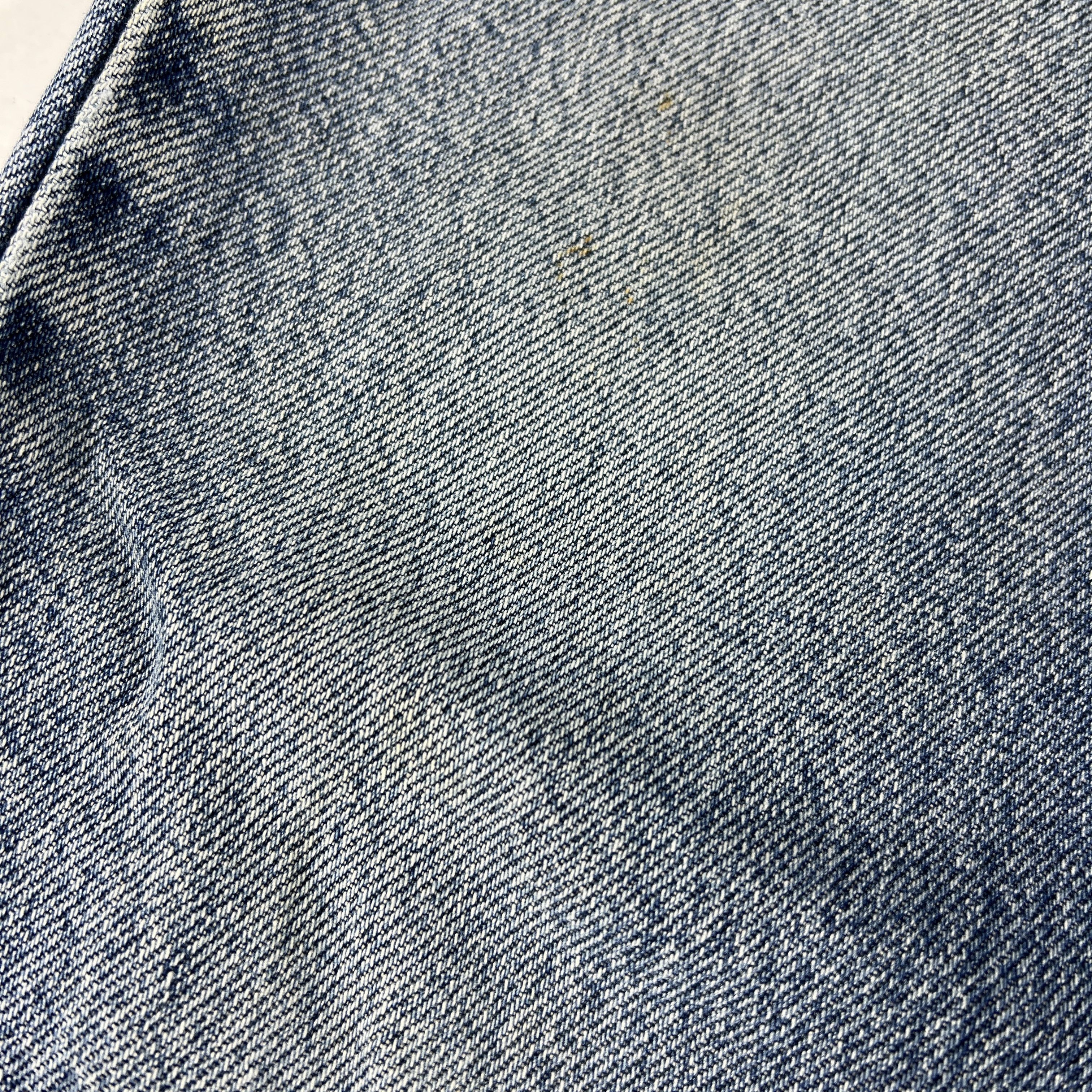 Levi's × Vintage Y2K Levi's Jean 505 Straight Blue Faded Grunge Cotton Denim Size US 33 - 2 Thumbnail