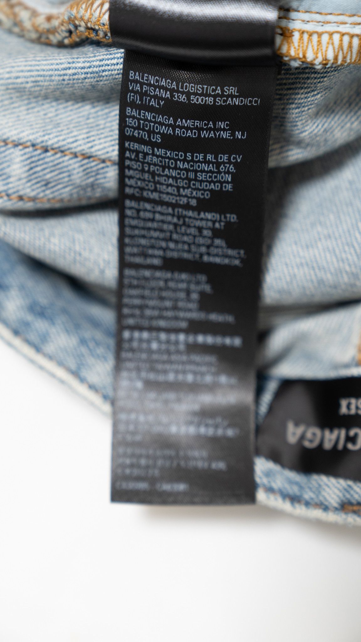 Balenciaga BALENCIAGA 22AW WIDE BAGGY JEANS Size US 30 / EU 46 - 7 Thumbnail