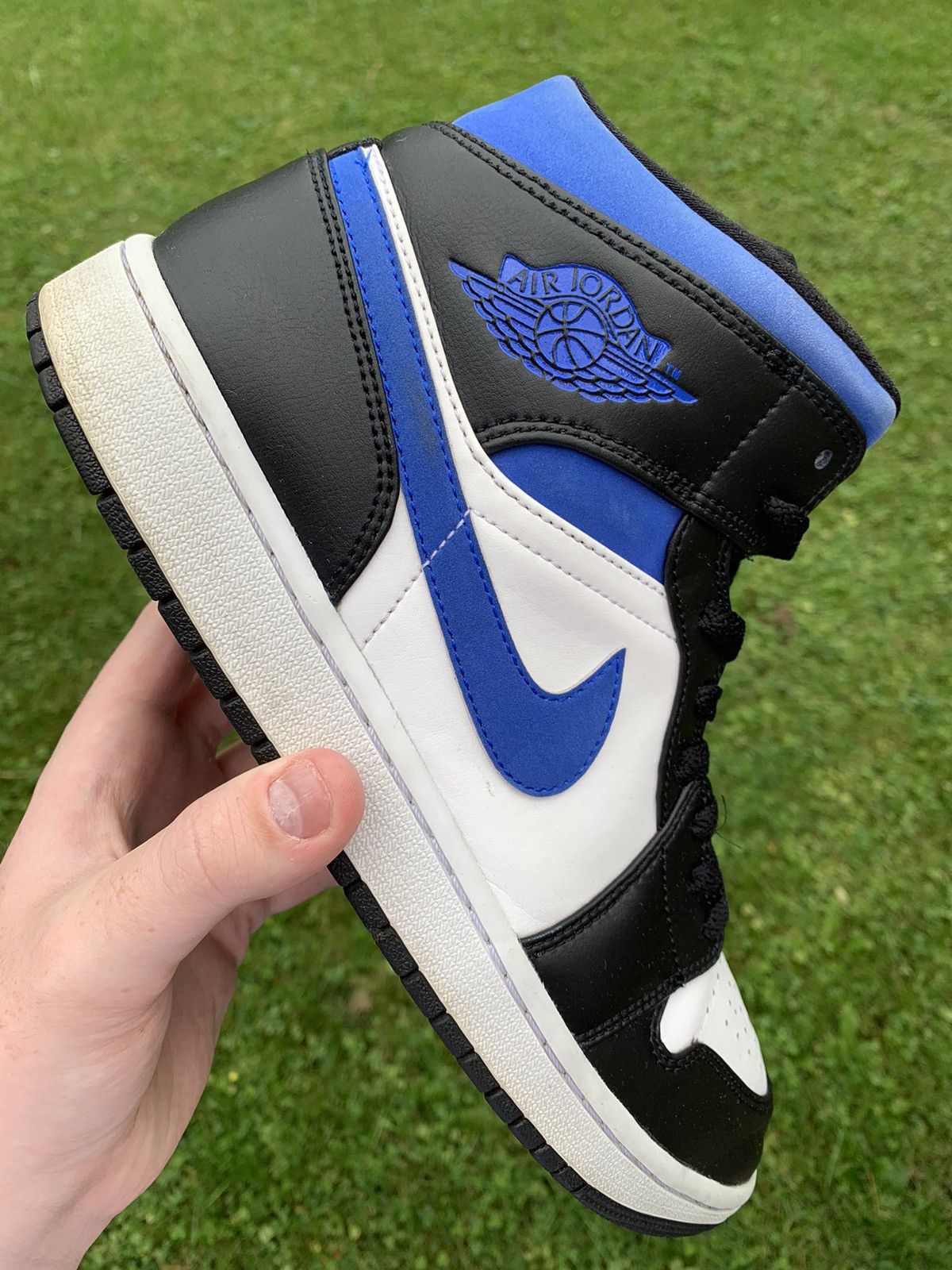 Jordan Brand Jordan 1 Mid Racer Blue 2021 Size 11 Size US 11 / EU 44 - 1 Thumbnail