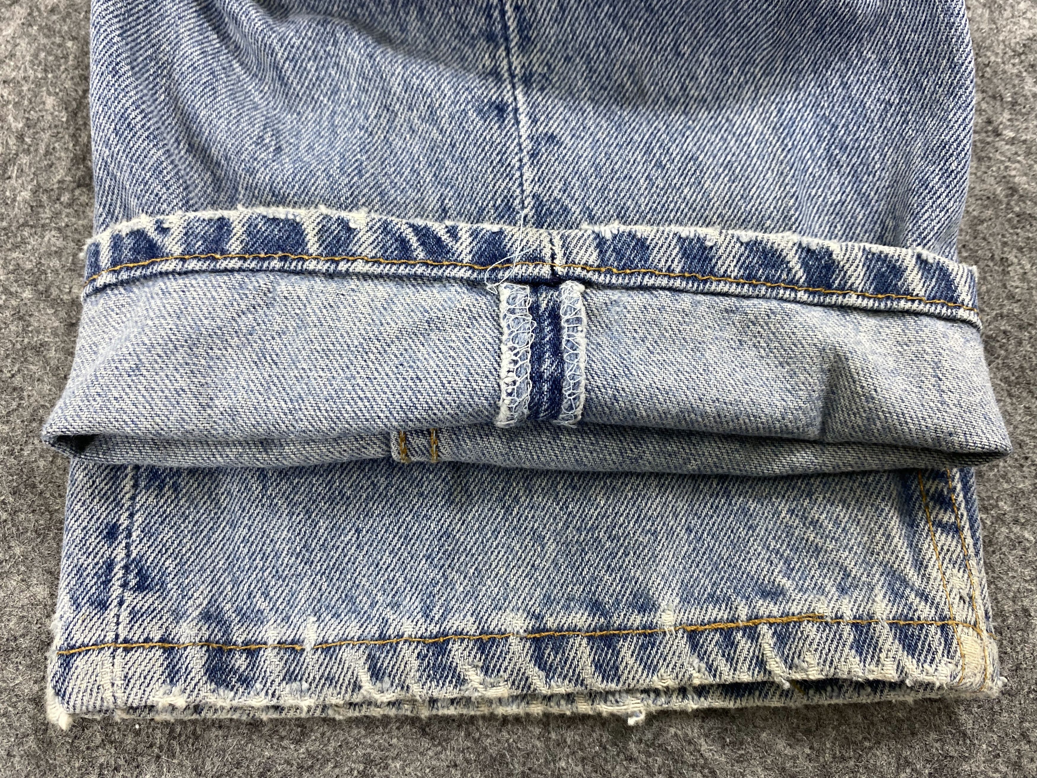 Levi's Ripped Blue Vintage Levi's 501 USA 36x35.5 Denim -JN1161 Size US 36 / EU 52 - 11 Thumbnail