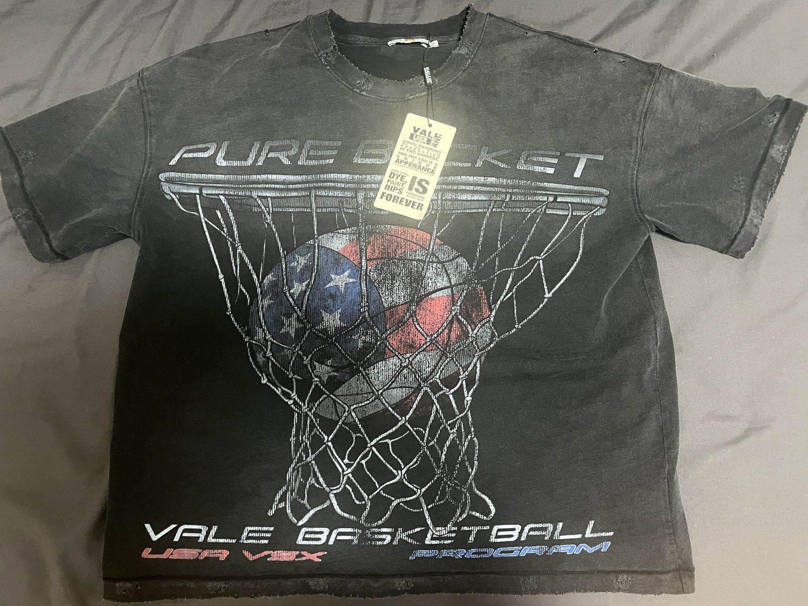 Vale Vale Lives Basketball Tee Size US S / EU 44-46 / 1 - 6 Thumbnail