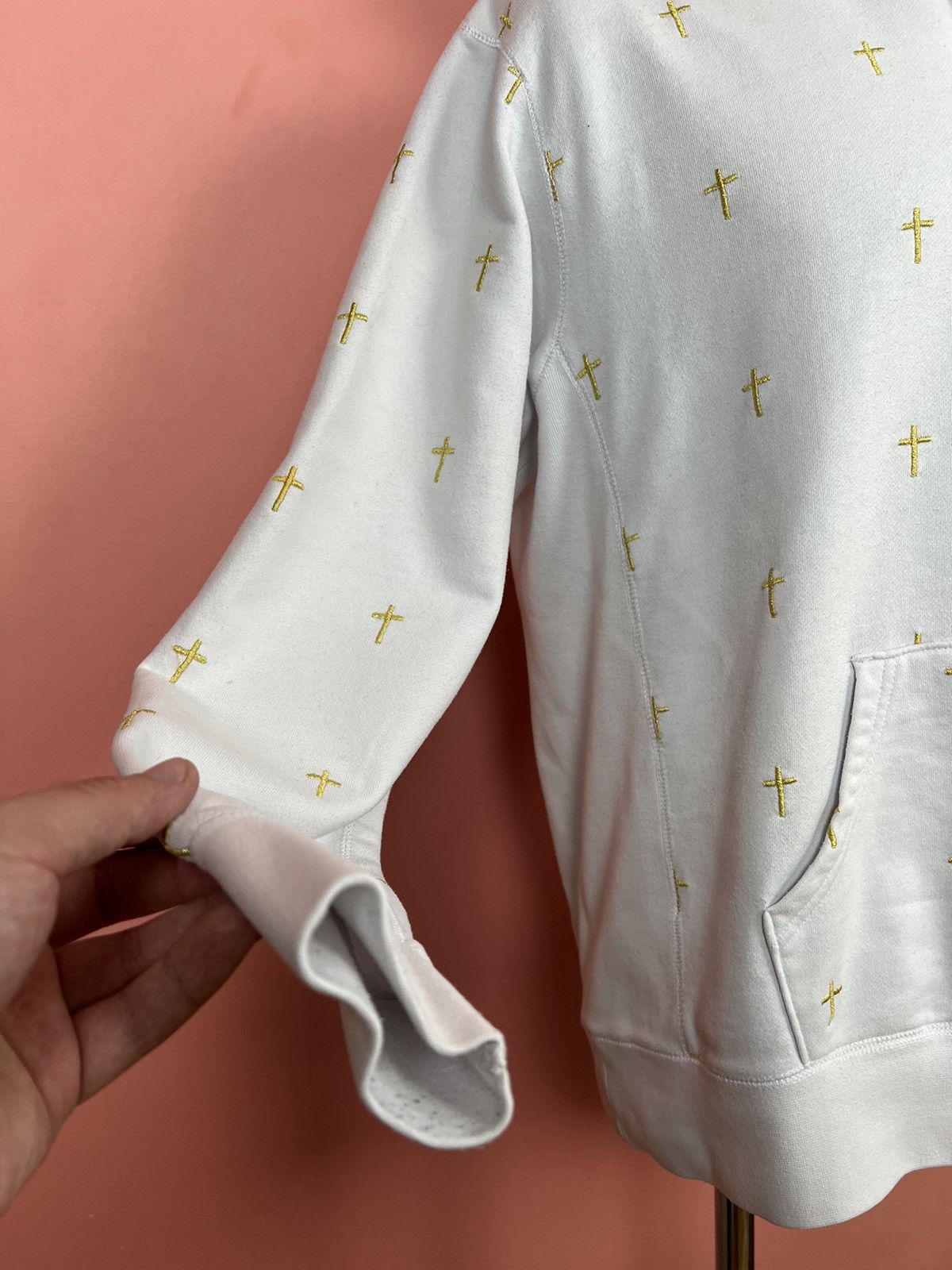 Designer × Fucking Awesome facking Awesome cross hoodie art streetwear printed hood Size US L / EU 52-54 / 3 - 5 Thumbnail