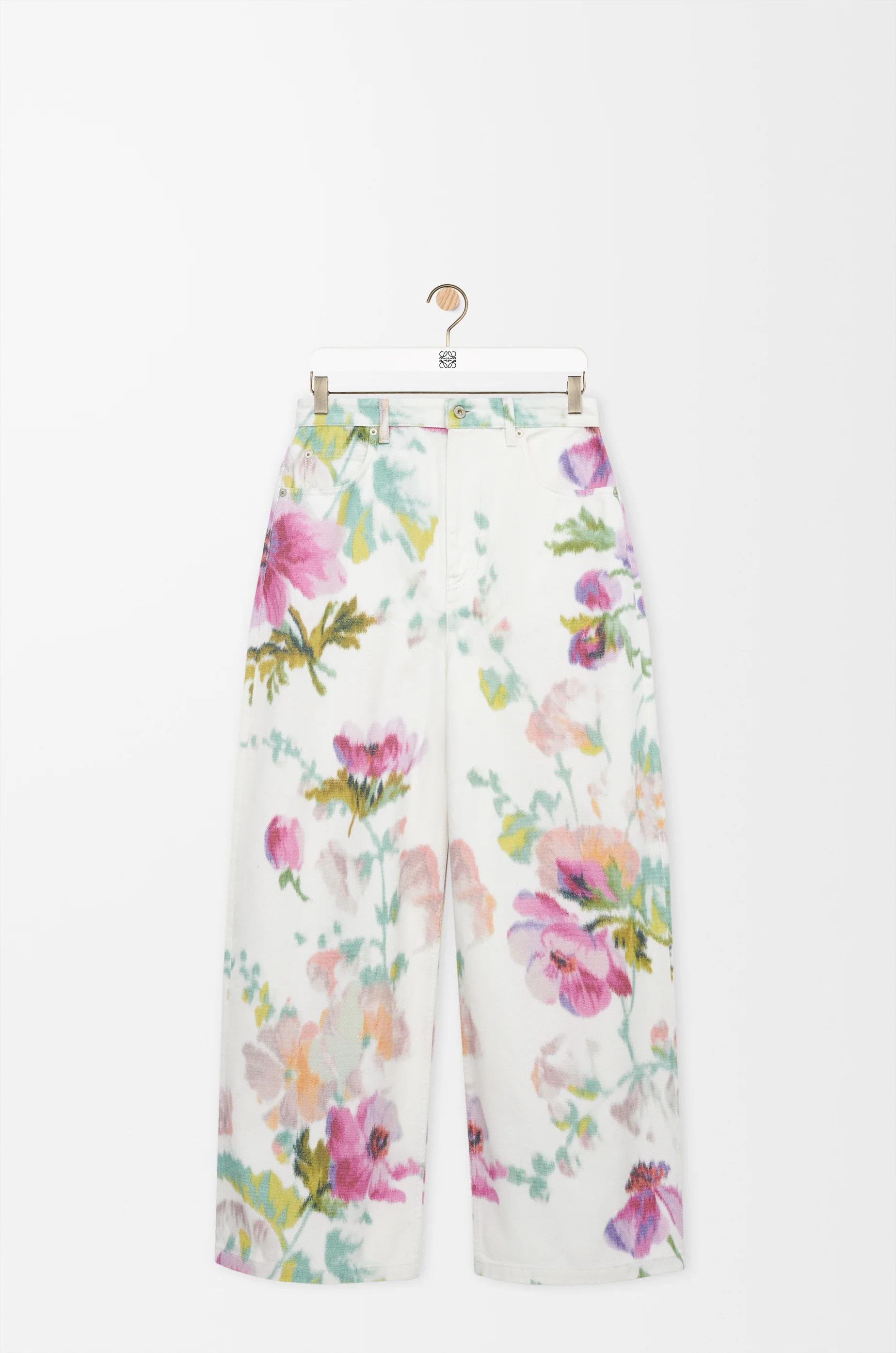 Loewe o1in1g0526 Jeans in Denim in Multicolor Size 25" / US 0 / IT 36 - 1 Thumbnail