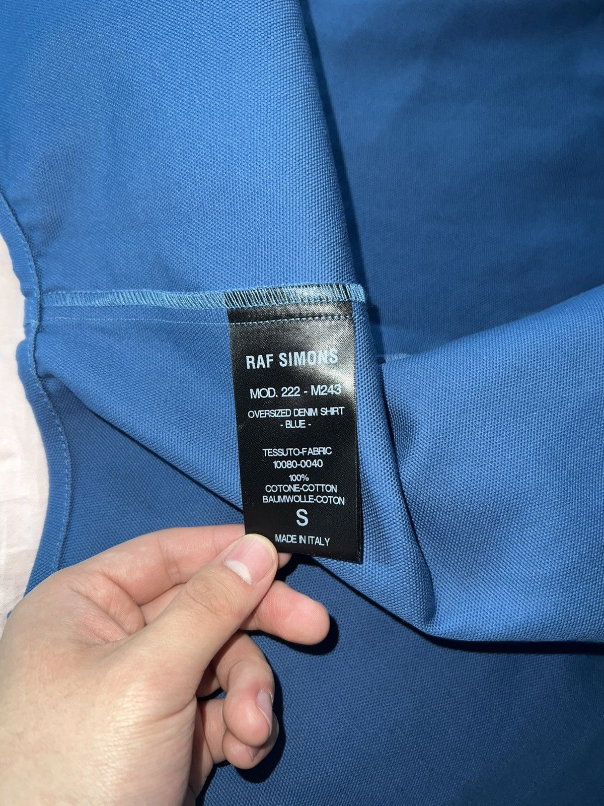 Raf Simons Raf Simons Leather Patch Overshirt Jacket Size US S / EU 44-46 / 1 - 8 Thumbnail