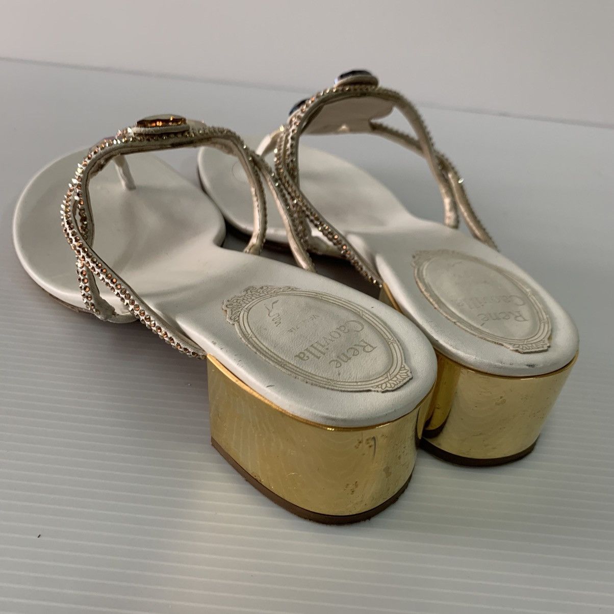 Rene Caovilla 🔥‼️HOT ITEM‼️🔥Authentic Rene Caovilla Sandals Shoes Size US 6 / IT 36 - 4 Thumbnail