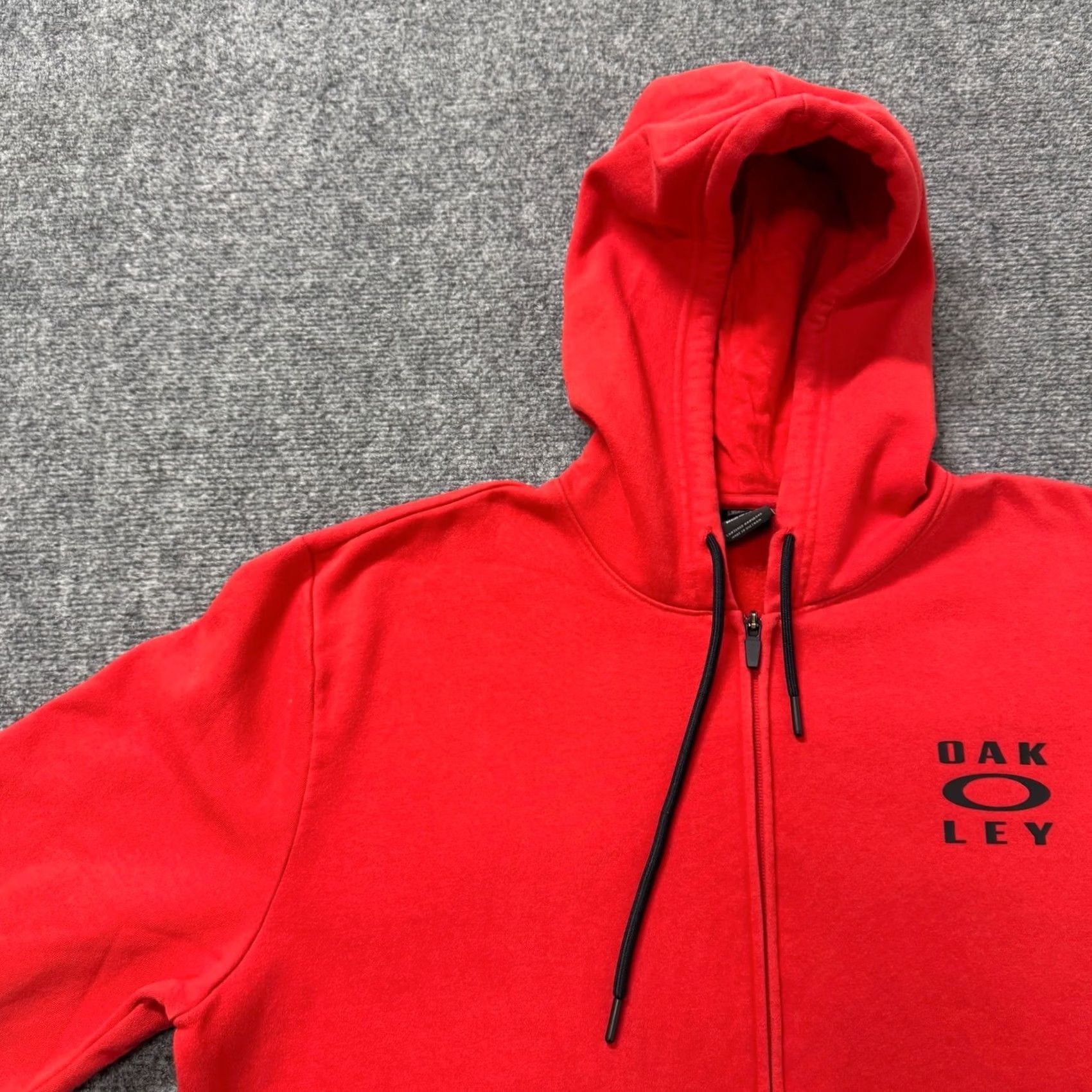 Oakley Oakley Jacket Men XL Regular Fit Red Cotton Blend Full Zip Activewear Overcoat Size US XL / EU 56 / 4 - 6 Thumbnail