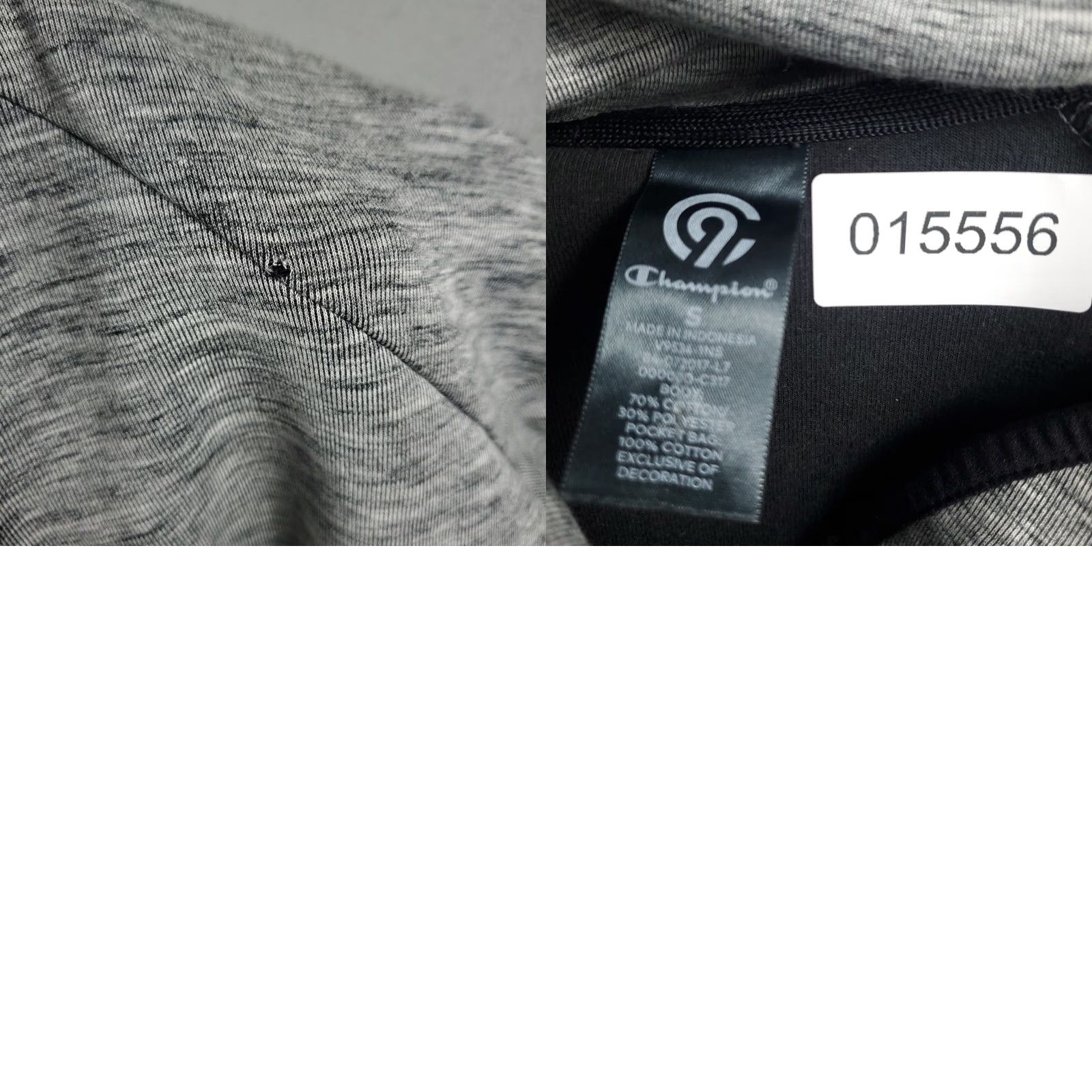Champion Champion Full Zip Sweater Jacket Womens Small Gray Knit Sports Casual Size S / US 4 / IT 40 - 8 Thumbnail