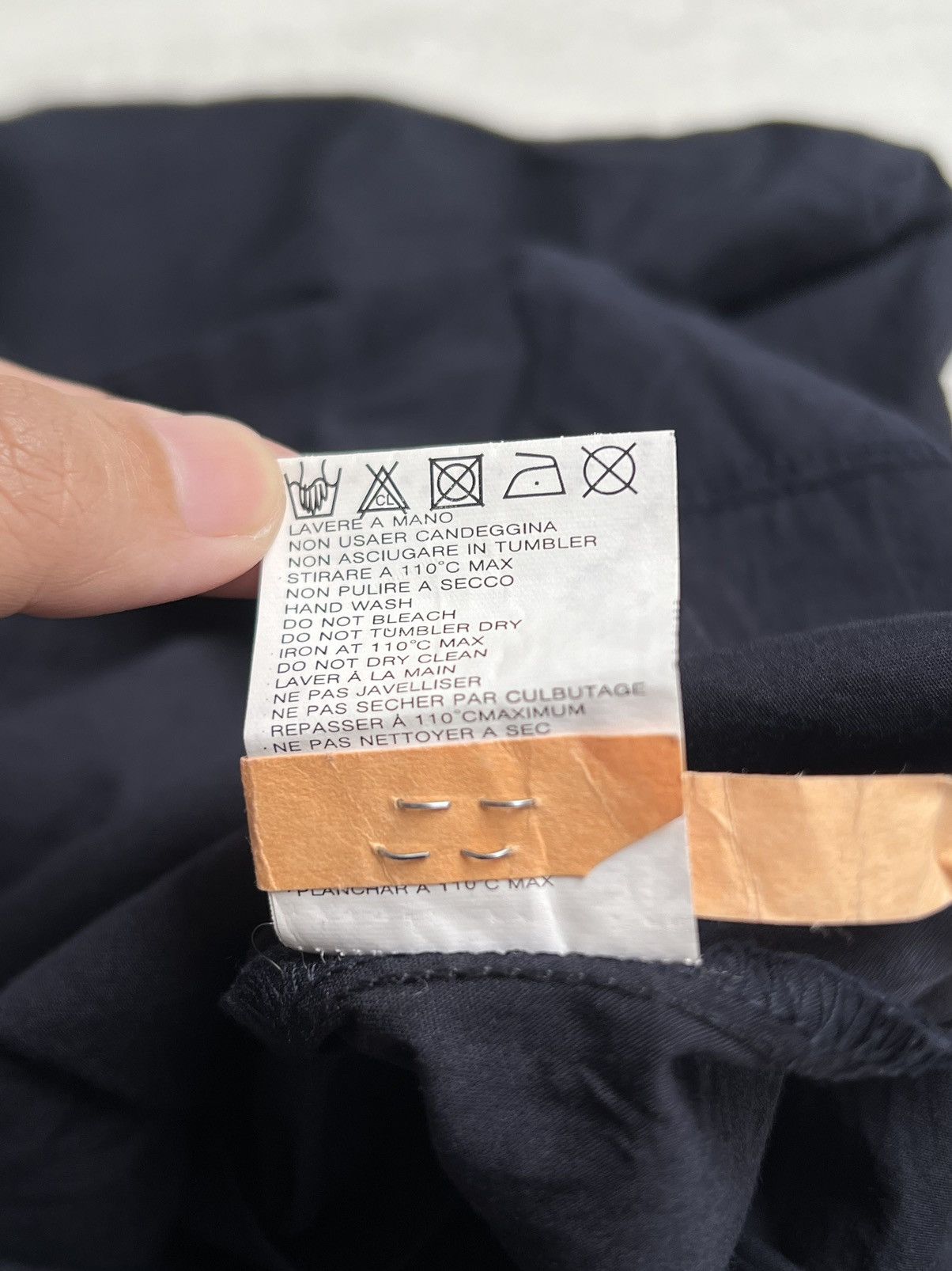 Vivienne Westwood VIVIENNE WESTWOOD Asymetrical Navy Shirt Size S / US 4 / IT 40 - 13 Thumbnail