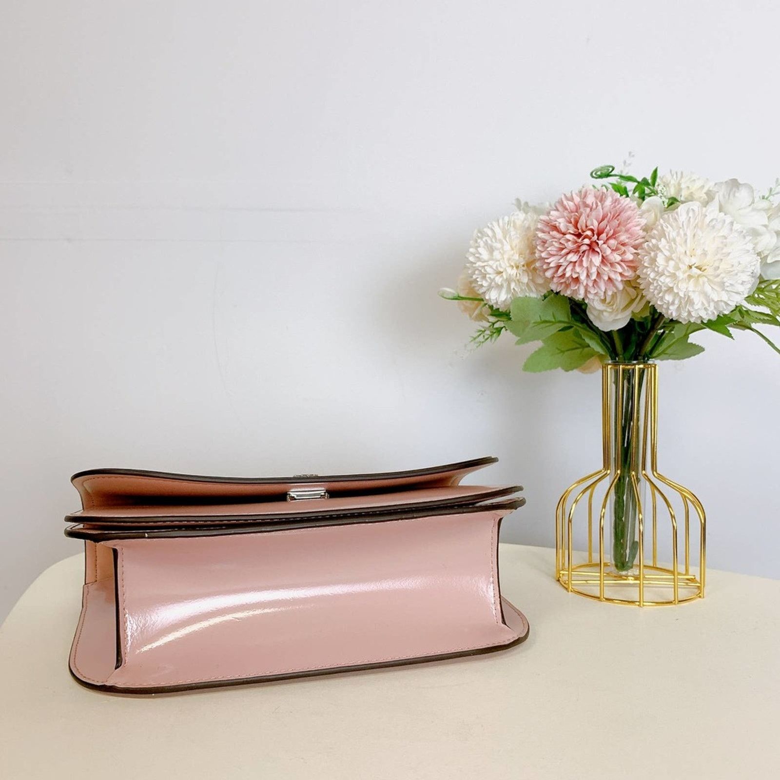Tory Burch Tory Burch 149929 Emerson Top Handle Patent Leather Crossbod Size ONE SIZE - 6 Thumbnail