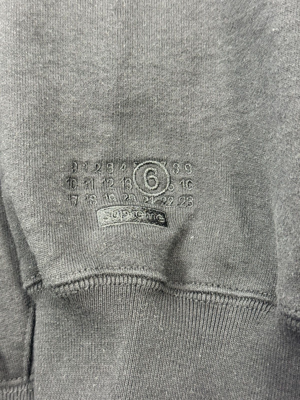 Maison Margiela × Supreme MM6 EAGLE ZIP UP HOODIE AND SWEATPANTS Size US L / EU 52-54 / 3 - 18 Thumbnail